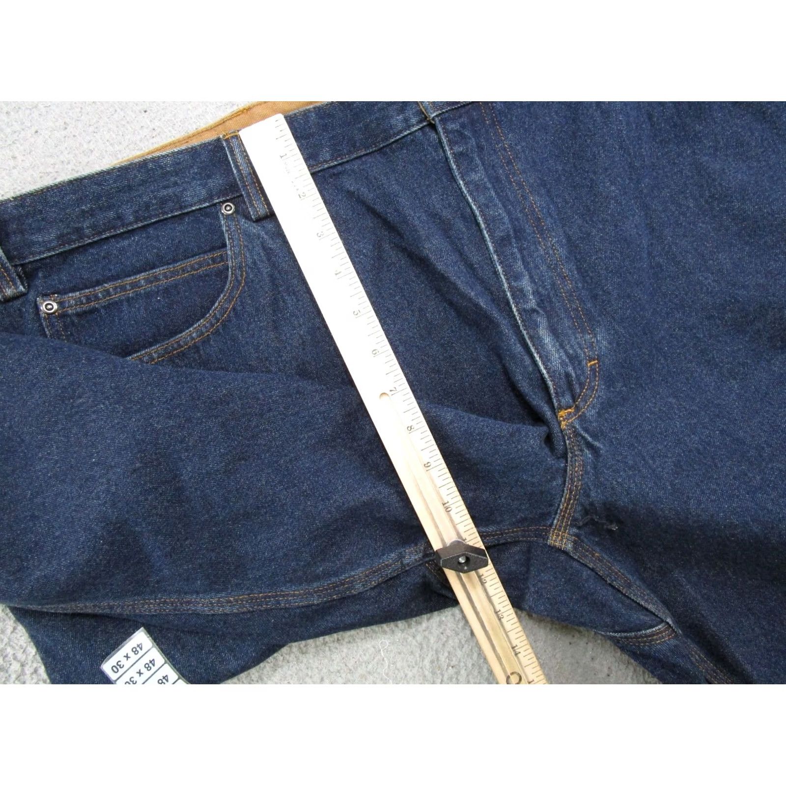 Vintage Duluth Ballroom Relaxed Fit Jeans Blue Denim 48x30 86069 NEW Men's Jeans Regular 48 Size US 32 / EU 48 - 7 Thumbnail