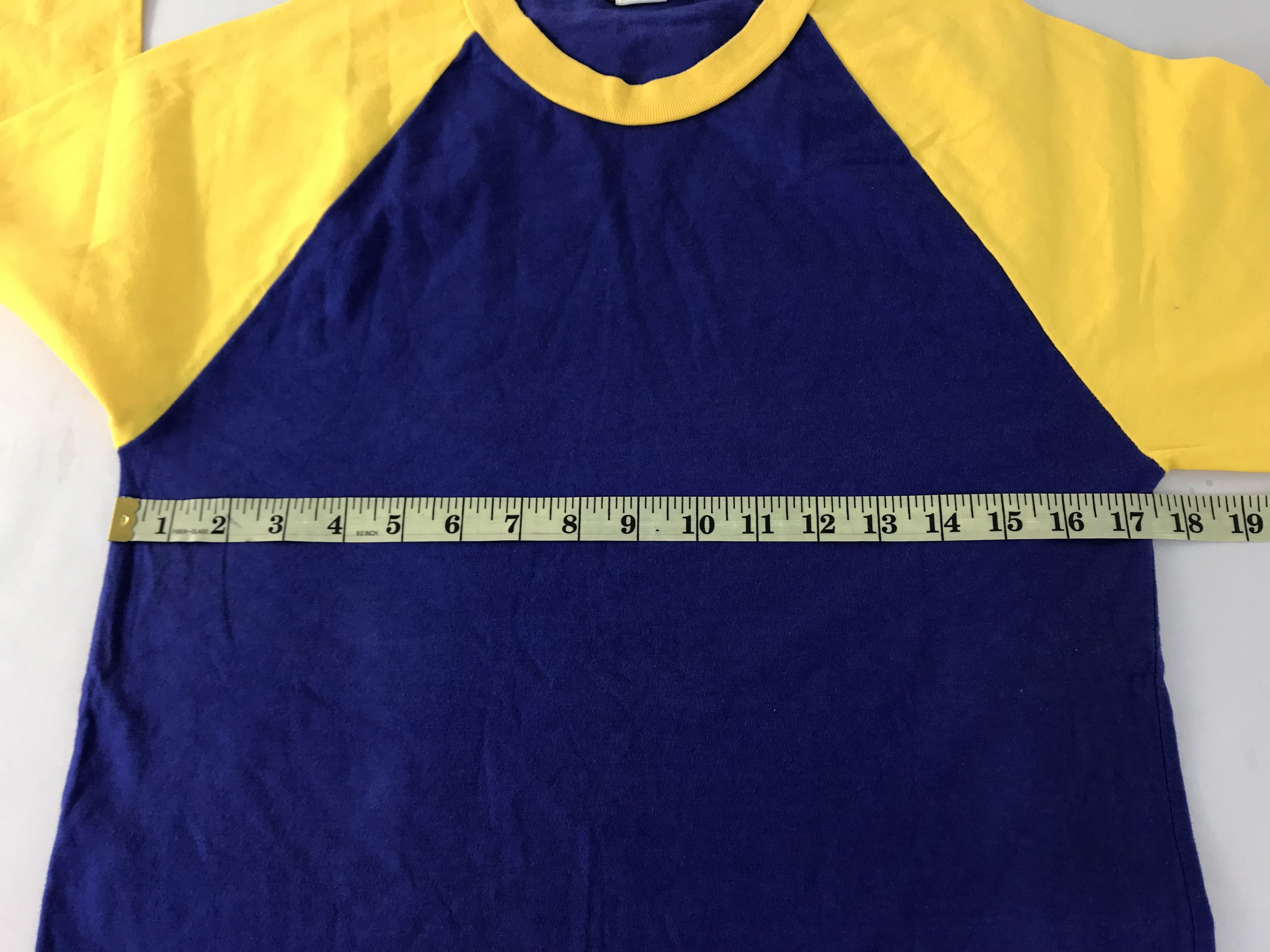 Lands' End 80s 90s Lands ‘ End Raglan 3/4 Longsleeve Plain Tee Size US S / EU 44-46 / 1 - 7 Thumbnail