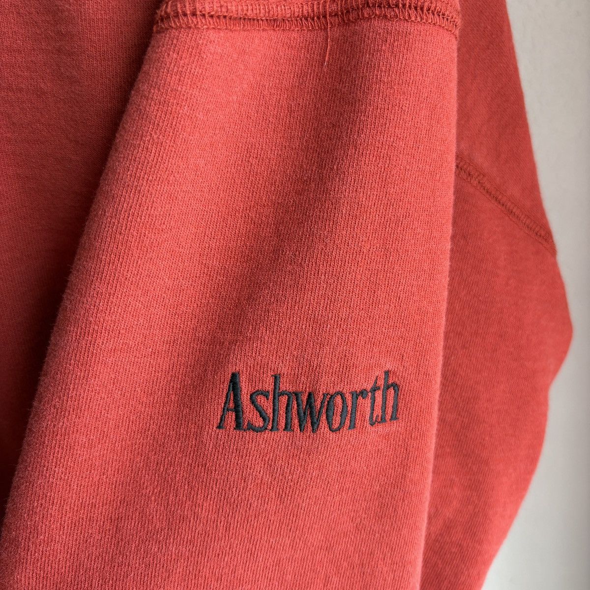 Ashworth Vintage Ashworth Golf Cotton Red Crew Neck Sweatshirt L Size US L / EU 52-54 / 3 - 4 Thumbnail