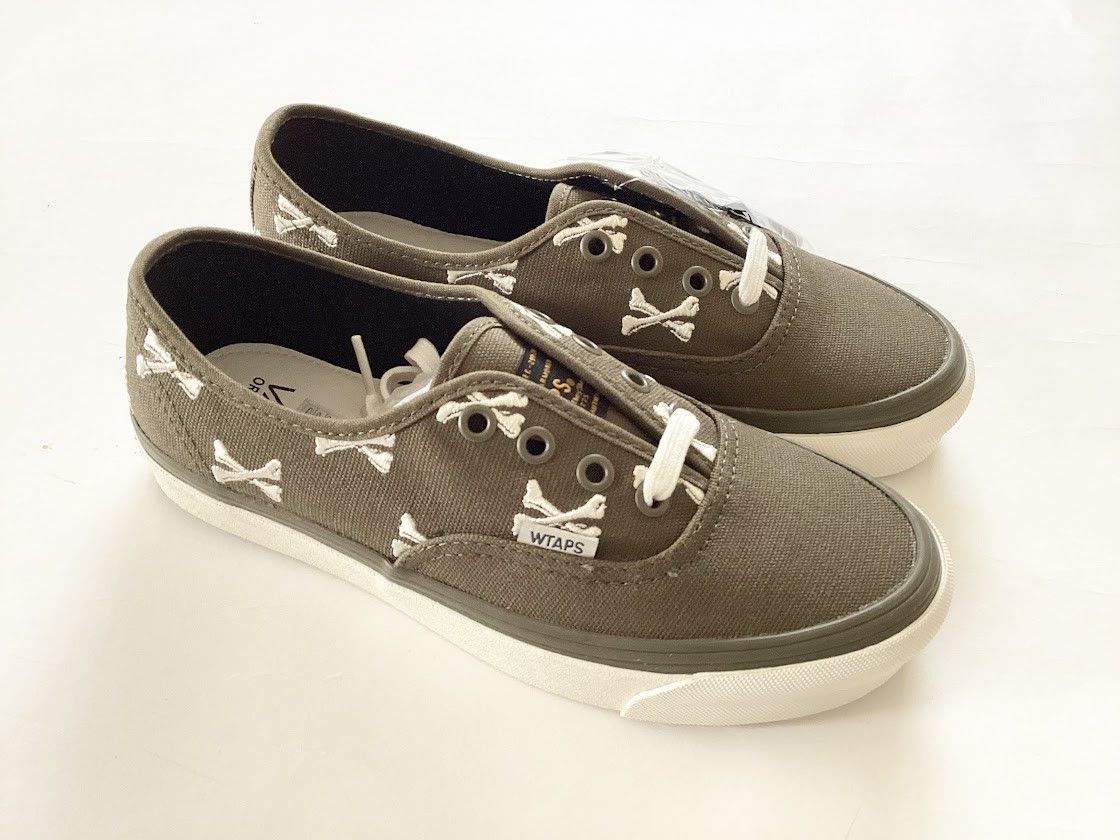Vans (US5)Vans Authentic WTAPS Olive Crossbones Size US 5 / EU 37 - 1 Thumbnail