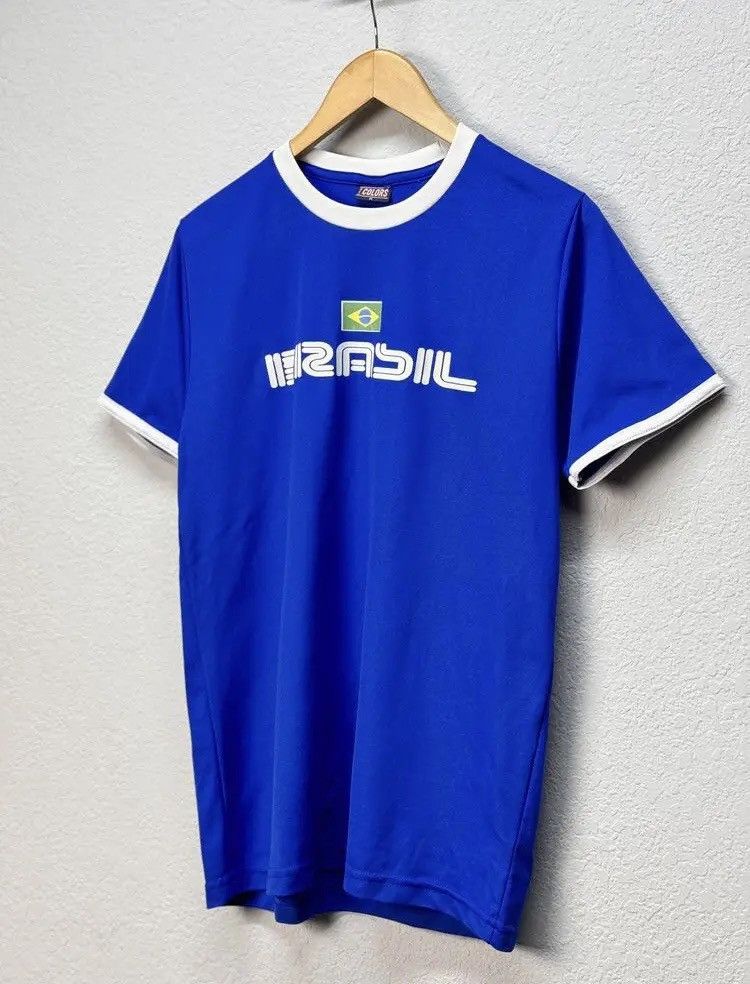 Vintage Vintage Toffs T-shirt Brazil National Team 90s Size Small Size US S / EU 44-46 / 1 - 2 Thumbnail