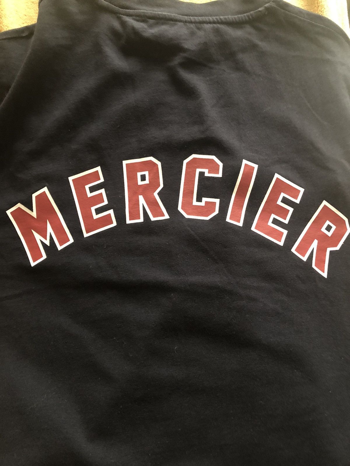 Vintage MERCIER BASEBALL WORLD CHAMPS VINTAGE TEE SHIRT Size US S / EU 44-46 / 1 - 3 Thumbnail