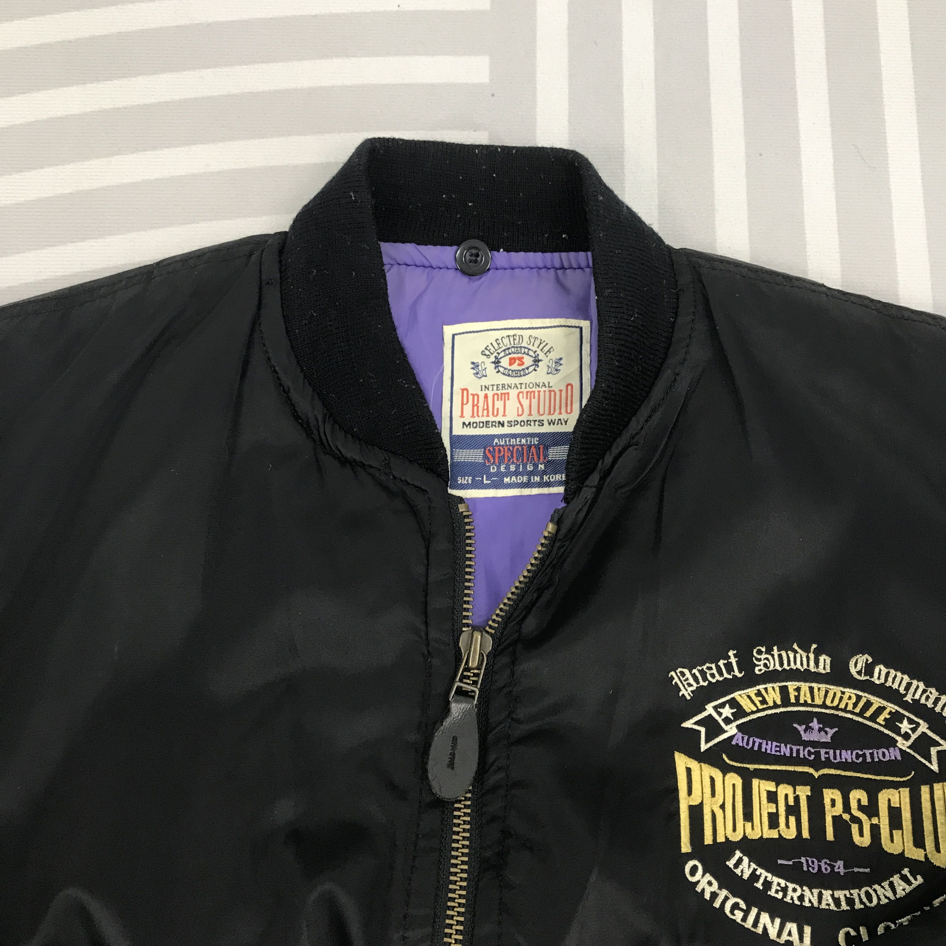 Japanese Brand × Vintage Vintage Project Ps-Club Japan style Bombers jacket Size US L / EU 52-54 / 3 - 6 Thumbnail