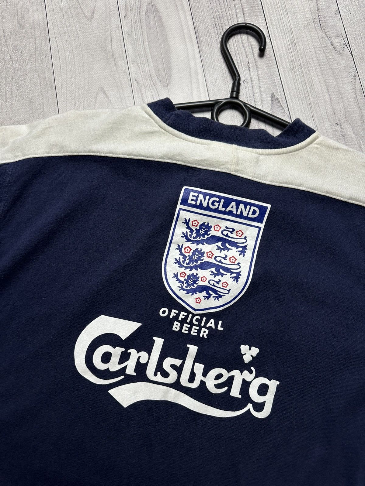 Umbro × Vintage Vintage Umbro England Carlsberg soccer tee size XL Size US XL / EU 56 / 4 - 8 Thumbnail