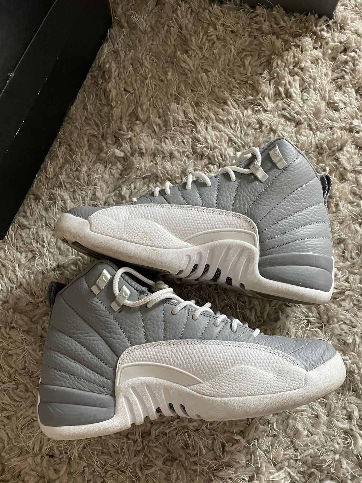 Jordan Brand Jordan 12 Stealth Grey Size US 7 / IT 37 - 3 Thumbnail