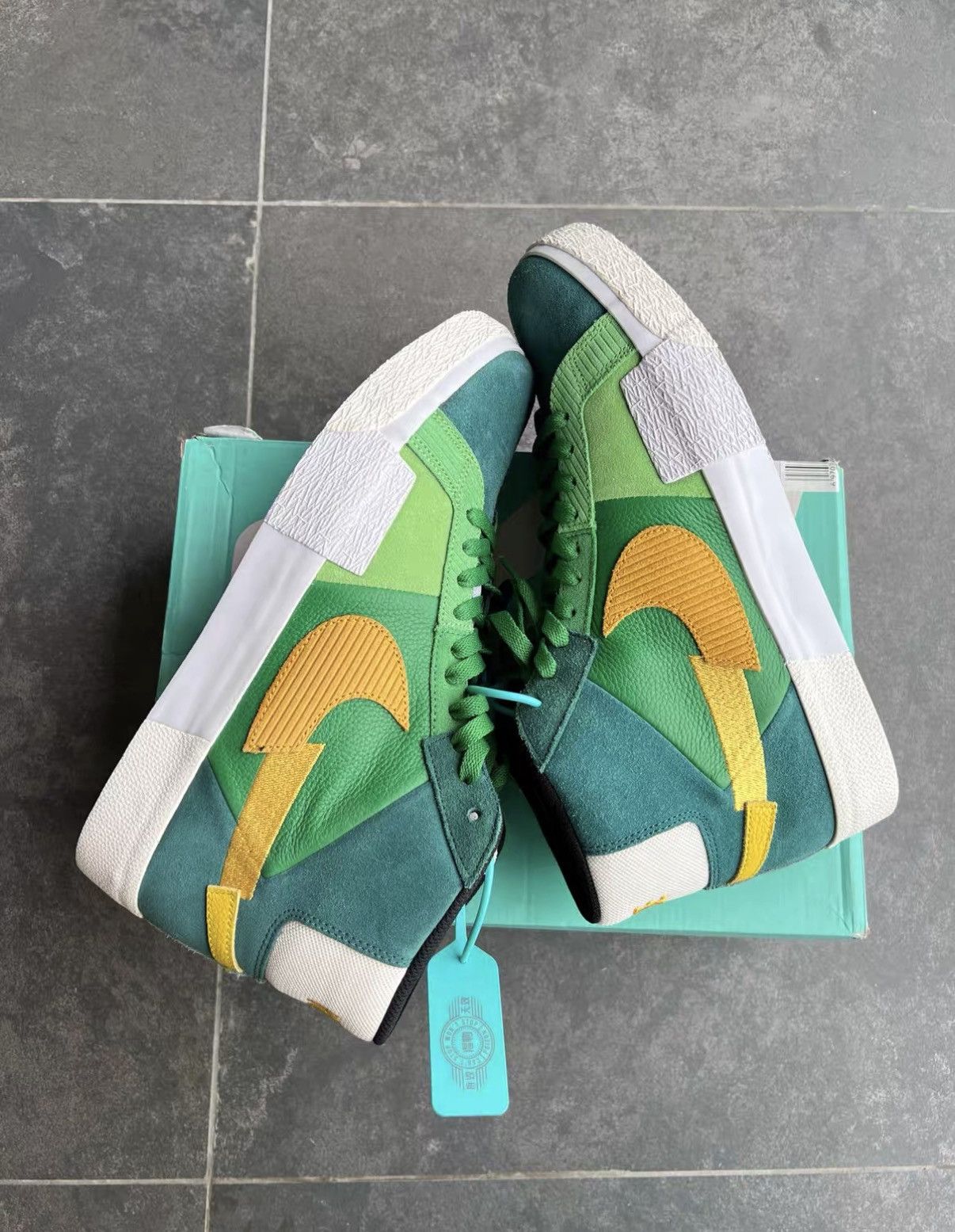 Nike Nike SB Blazer Mosaic Broken Swoosh J42 Size US 11 / EU 44 - 5 Thumbnail