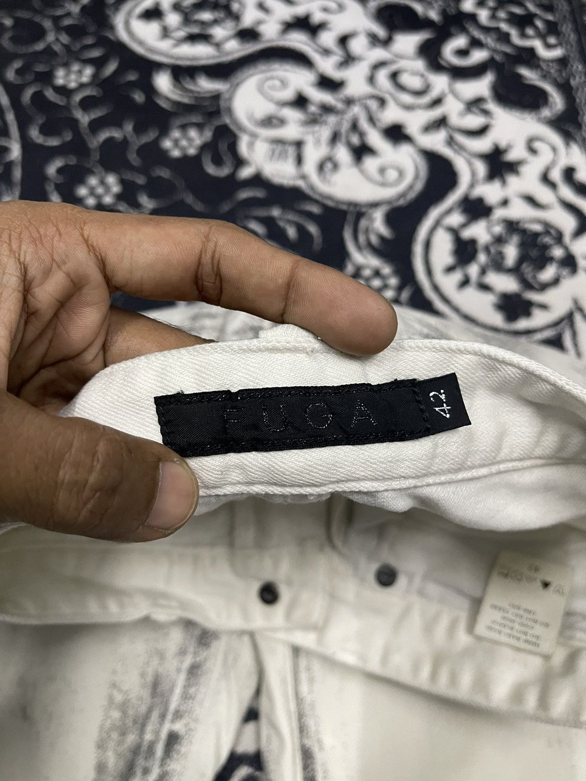 GOSTAR DE FUGA VINTAGE GOSTAR DE FUGA WASHABLE RARE DESIGN JEANS Size US 29 - 10 Thumbnail
