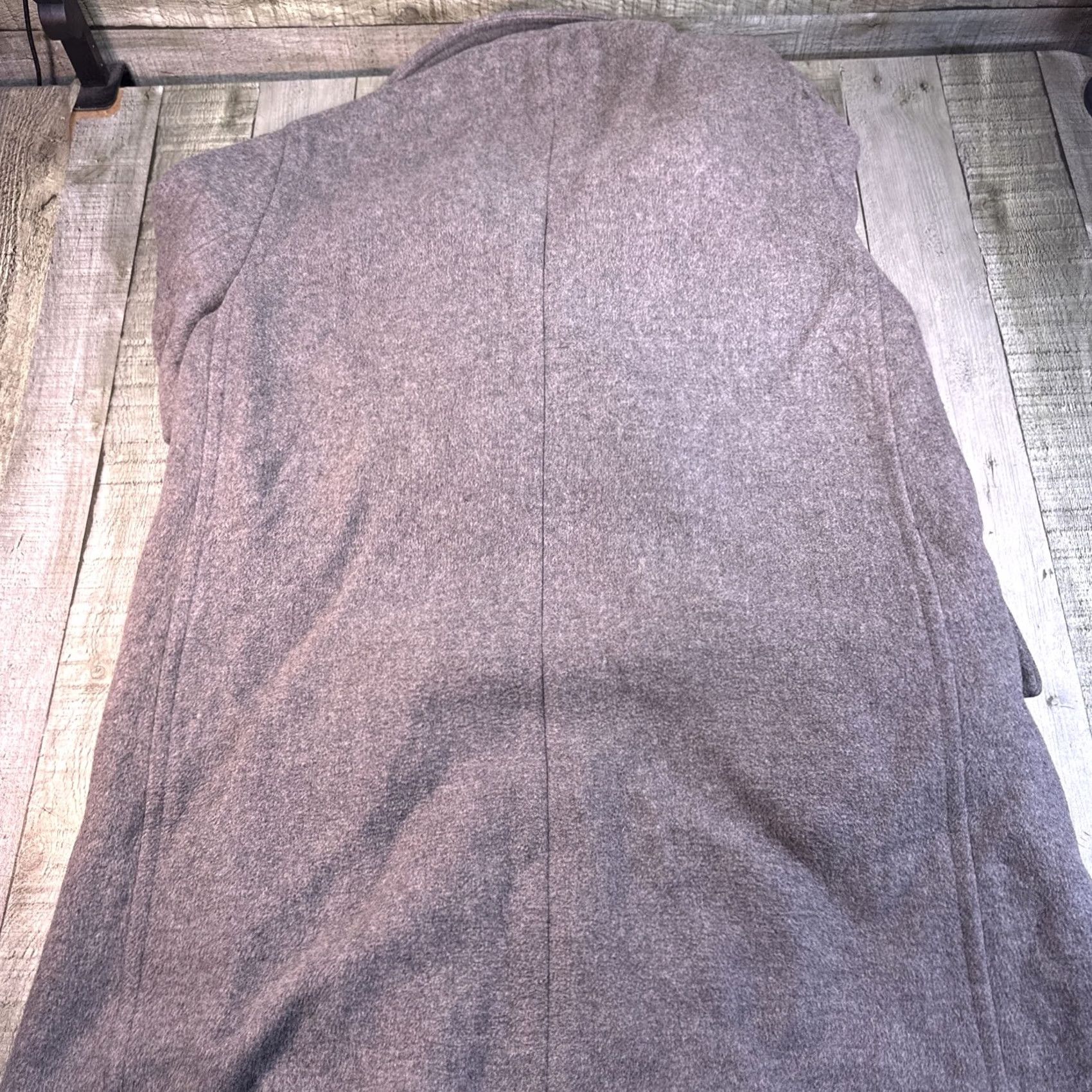 Gap VINTAGE The Gap Soft-Brushed Peacoat for Women Size M / US 6-8 / IT 42-44 - 3 Thumbnail