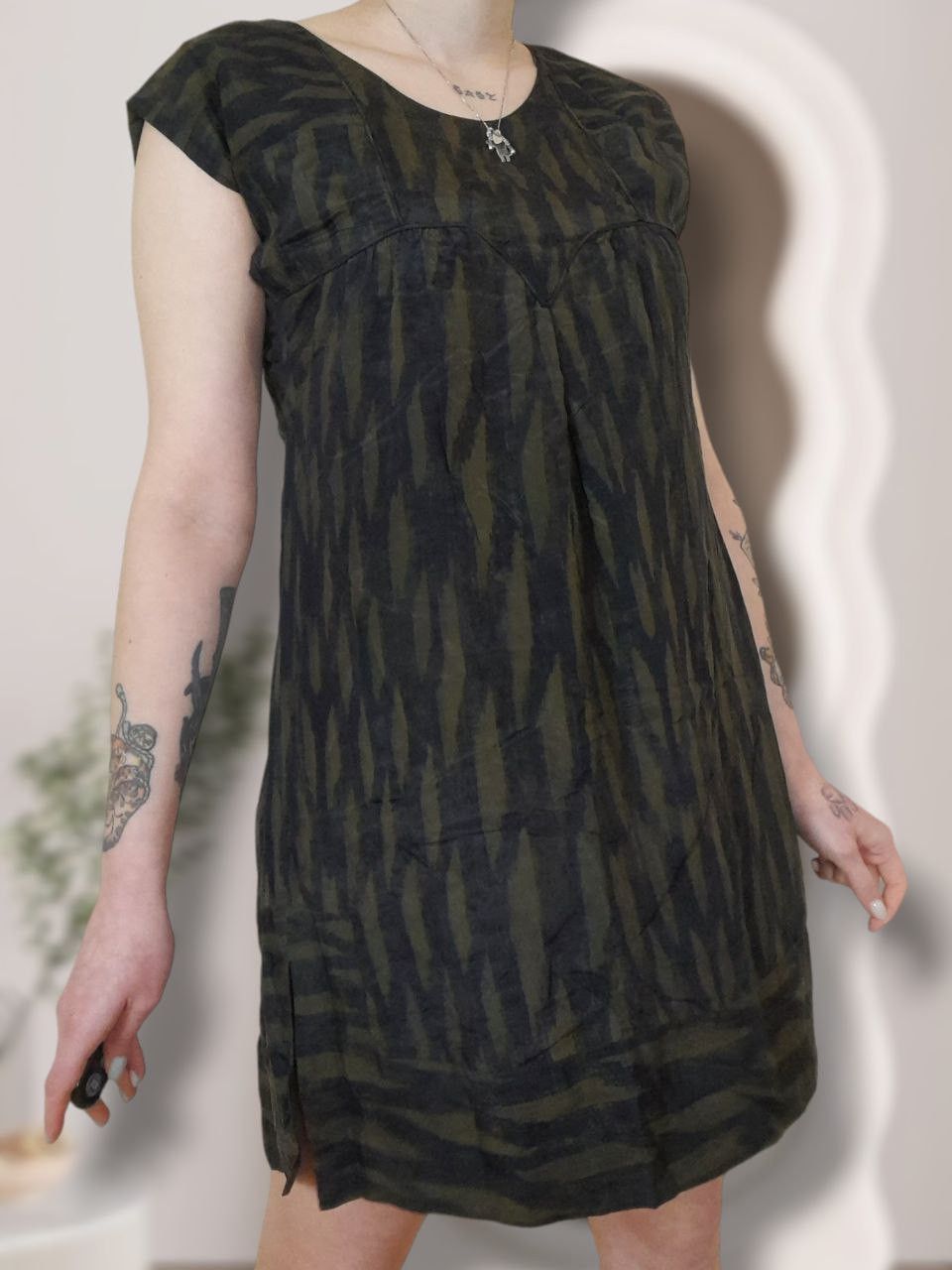 Vintage Rare VINTAGE COP COPINE MESH KNITTED DRESS JAPANESE STYLE Size M / US 6-8 / IT 42-44 - 2 Thumbnail