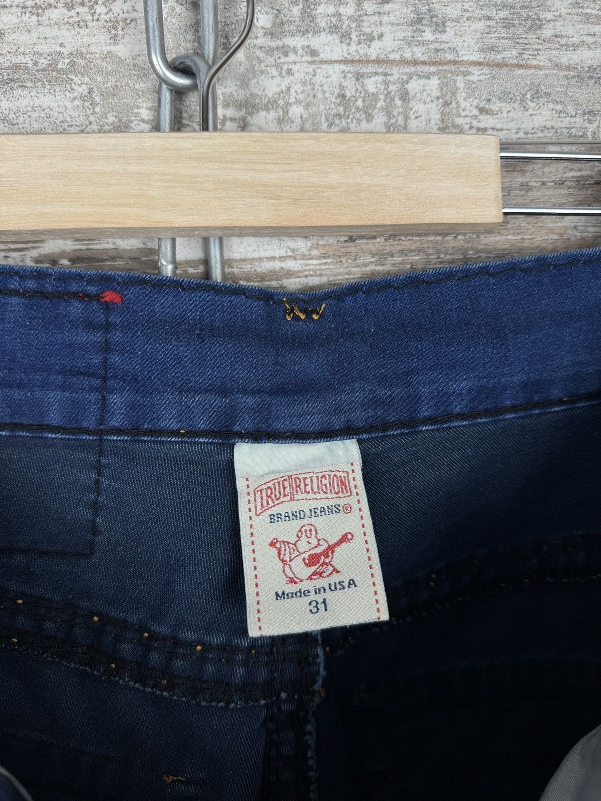 Japanese Brand × True Religion × Vintage Mens Vintage True Religion Jeans Japanese style denim pants Size US 31 - 13 Thumbnail