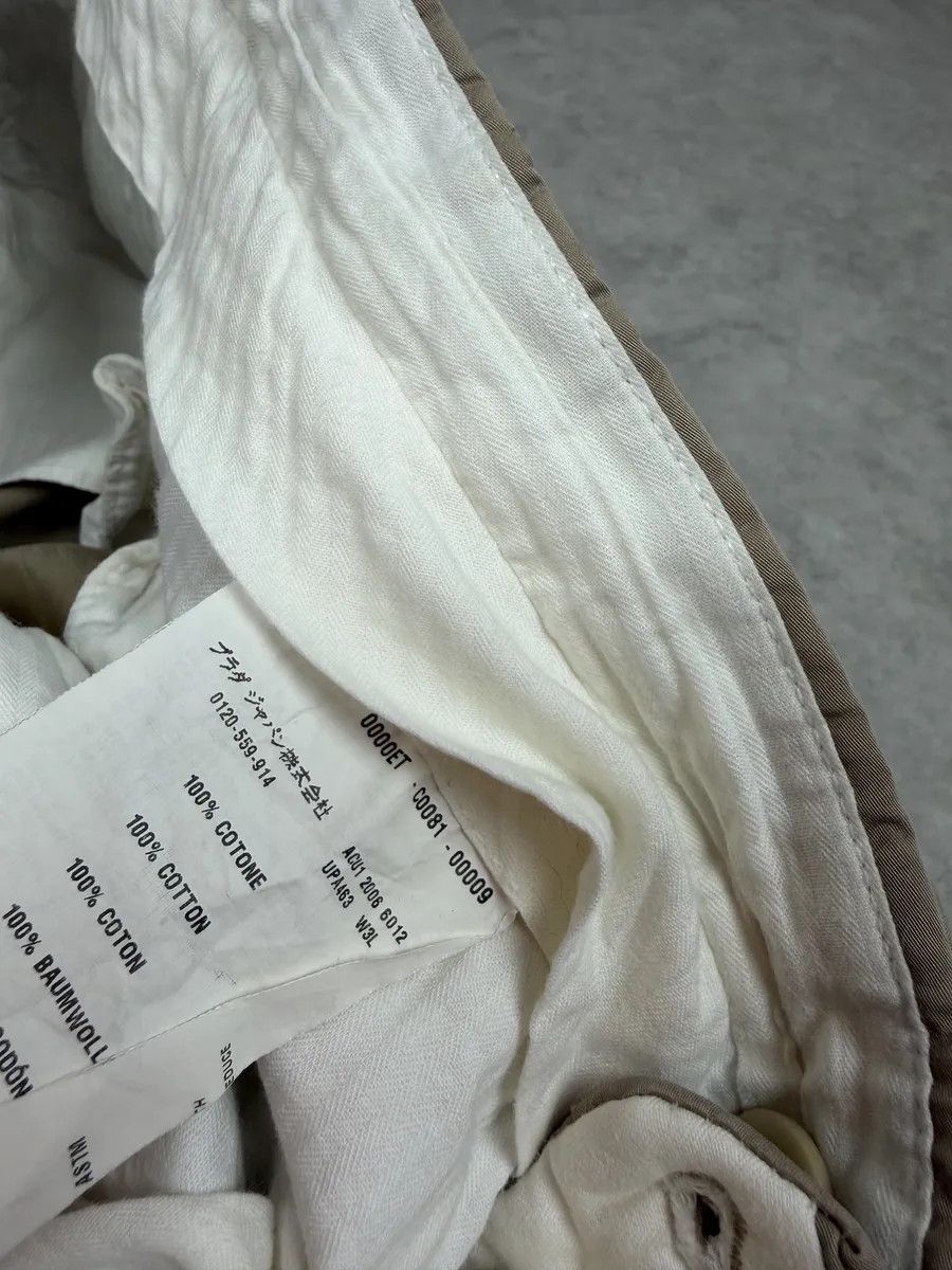 Prada SS2006 Prada Beige Straight Chino Pants Size US 31 - 7 Thumbnail
