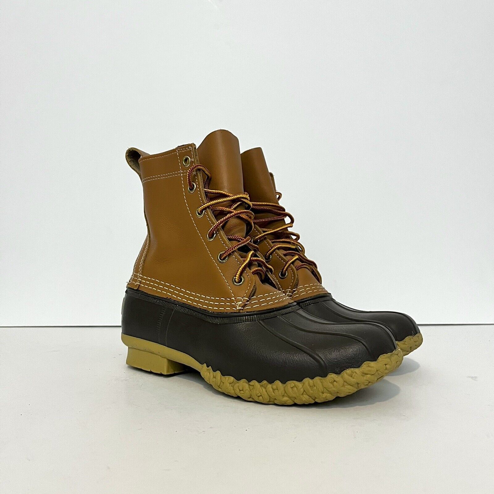 L.L. Bean × Vintage LL Bean Bean Boots 8” Made In USA Snow Rain Mens Sz 8 Size US 8 / IT 38 - 3 Thumbnail