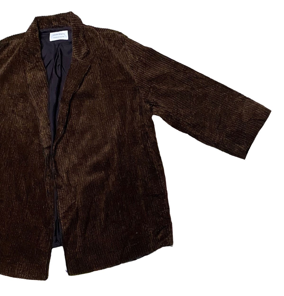 ADAM ET ROPE × Japanese Brand Adam Et Rope Velvet Blazer Winter Size 40L - 2 Thumbnail
