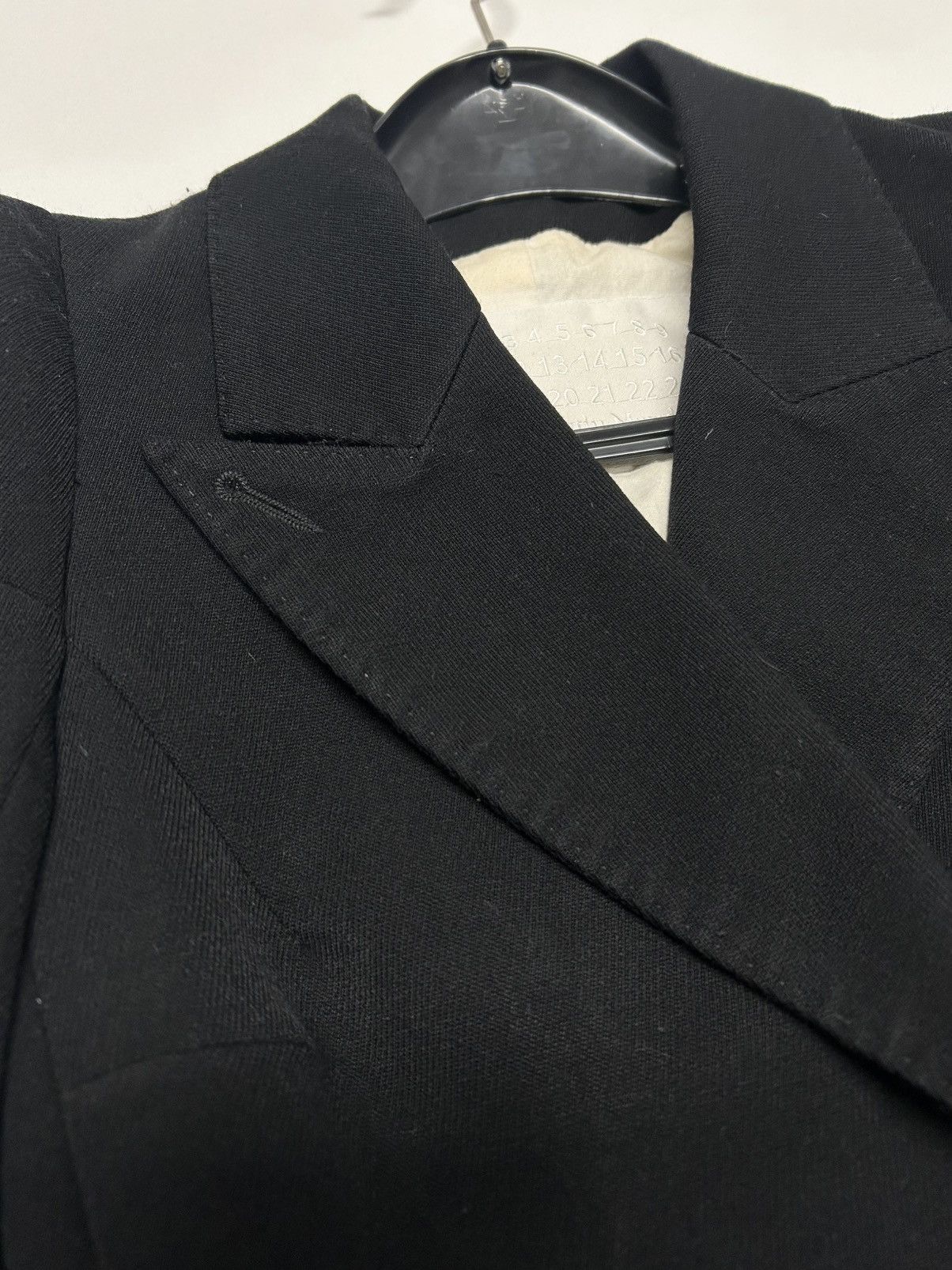 Maison Margiela 2012 Tailored Blazer with Exeggerated Shoulder Size US XS / EU 42 / 0 - 12 Thumbnail