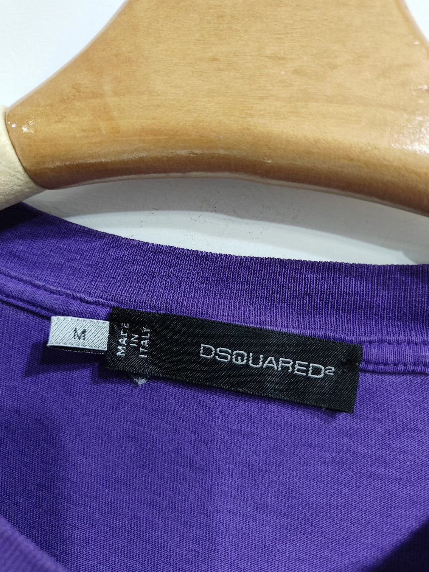 Dsquared2 Dsquared2 Men's Purple Short Sleeve Top K29 Size US M / EU 48-50 / 2 - 3 Thumbnail