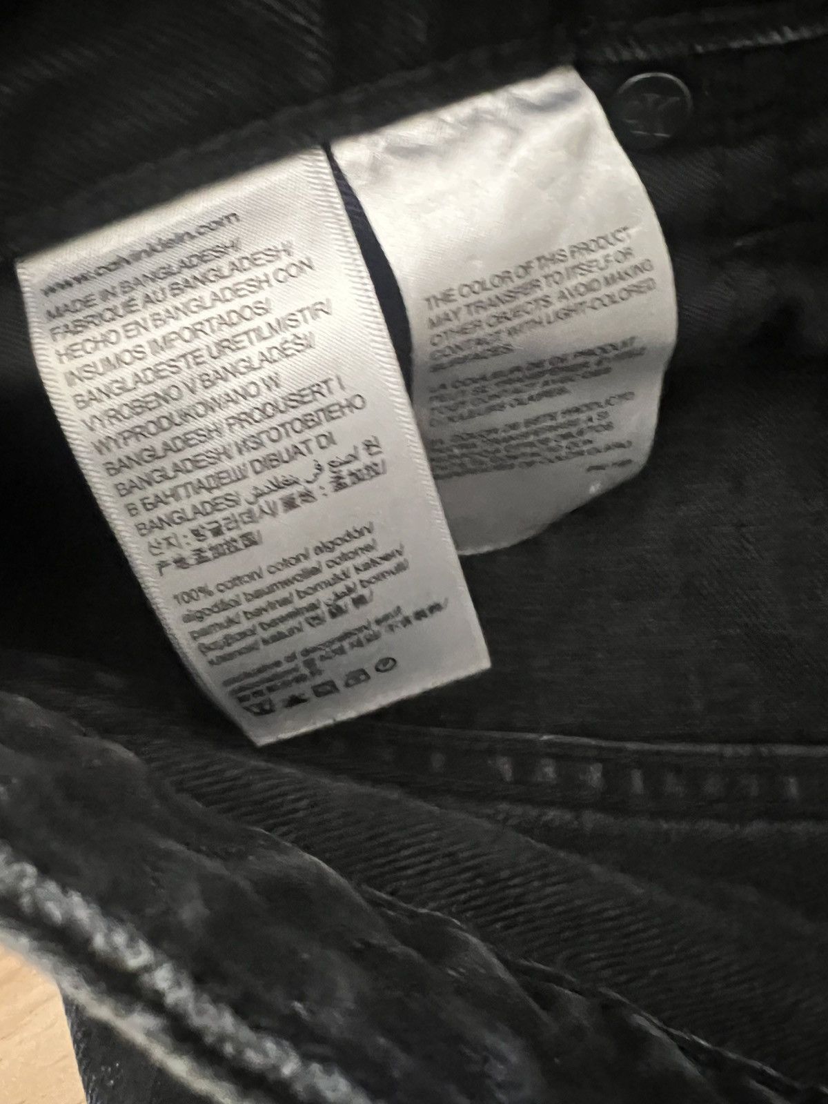 Calvin Klein Calvin Klein Black Denim Jeans size 33x30 Size US 33 - 5 Thumbnail