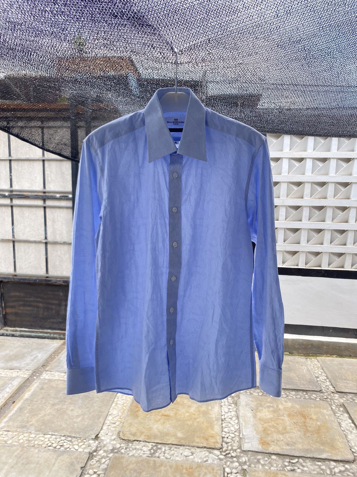 Balenciaga × Vintage Vintage balenciaga the classic button shirts Size US M / EU 48-50 / 2 - 1 Thumbnail
