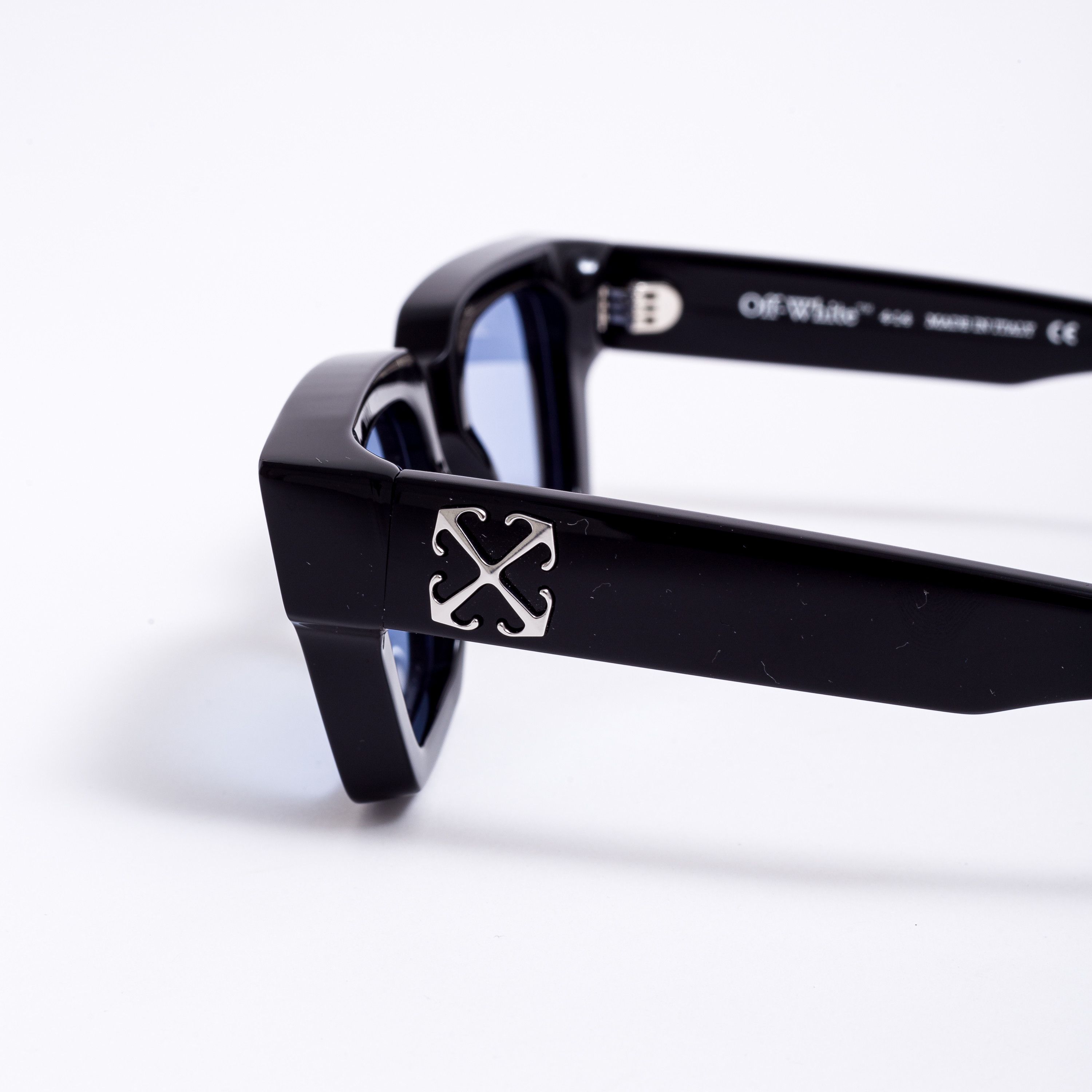Off-White OFF WHITE Virgil Sunglasses BLACK BLUE Size ONE SIZE - 7 Thumbnail