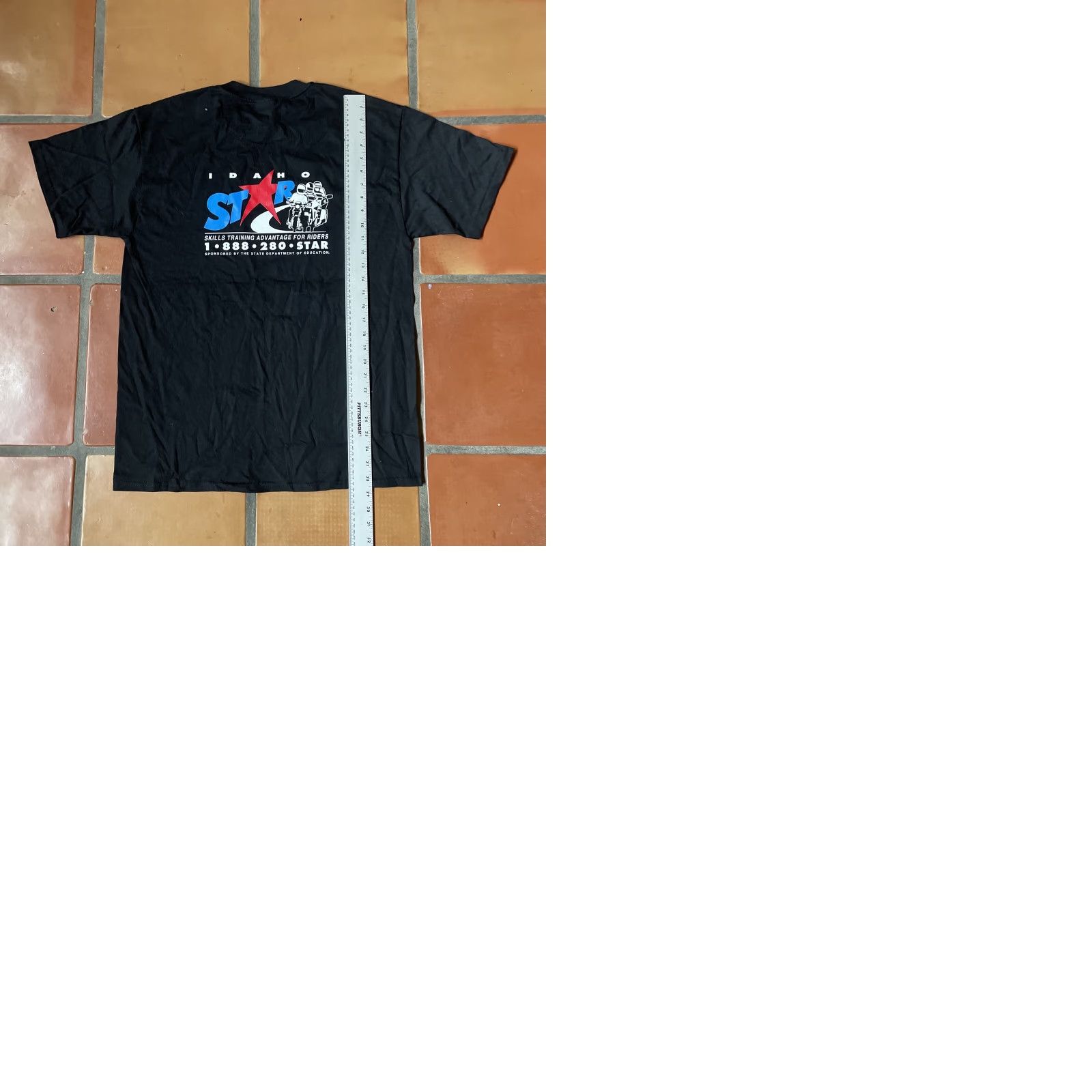 Hanes VINTAGE Hanes Beefy-T T-Shirt Mens L Black Crew Neck Short Sleeve 100% Cotton Motorcycle 90s Hipster US Made Size US L / EU 52-54 / 3 - 11 Thumbnail