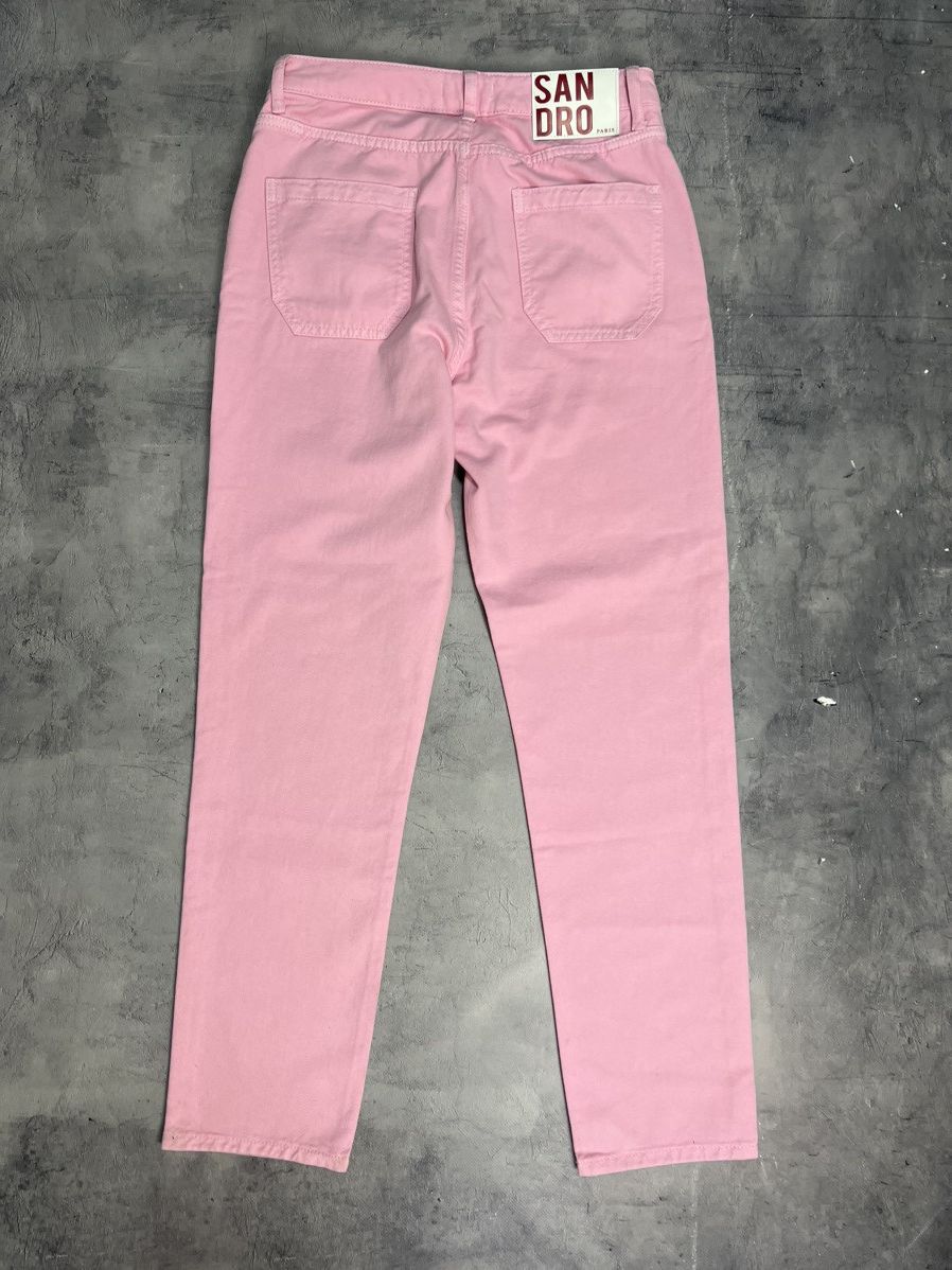 Sandro Sandro Pants Pink Size 28" / US 6 / IT 42 - 6 Thumbnail