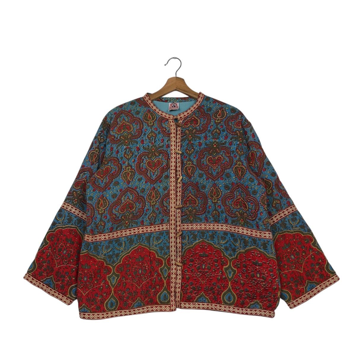 Japanese Brand 📌Cropped Chore Jacket Jagannath Native Design Issey Miyake Size US M / EU 48-50 / 2 - 2 Thumbnail