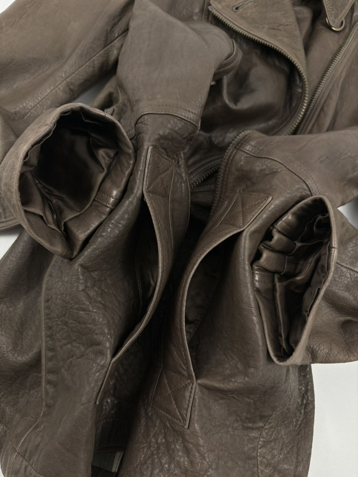 Burberry × Burberry Prorsum BRIT LAMBSKIN Nova Check Double-Breasted Zip Coat Belt Trench Jacket Size L / US 10 / IT 46 - 22 Thumbnail