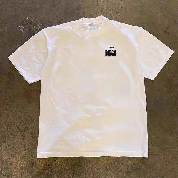 Japanese Brand Momoko x Jingu White Loose Casual Short Sleeve T-Shirt Size US M / EU 48-50 / 2 - 6 Thumbnail