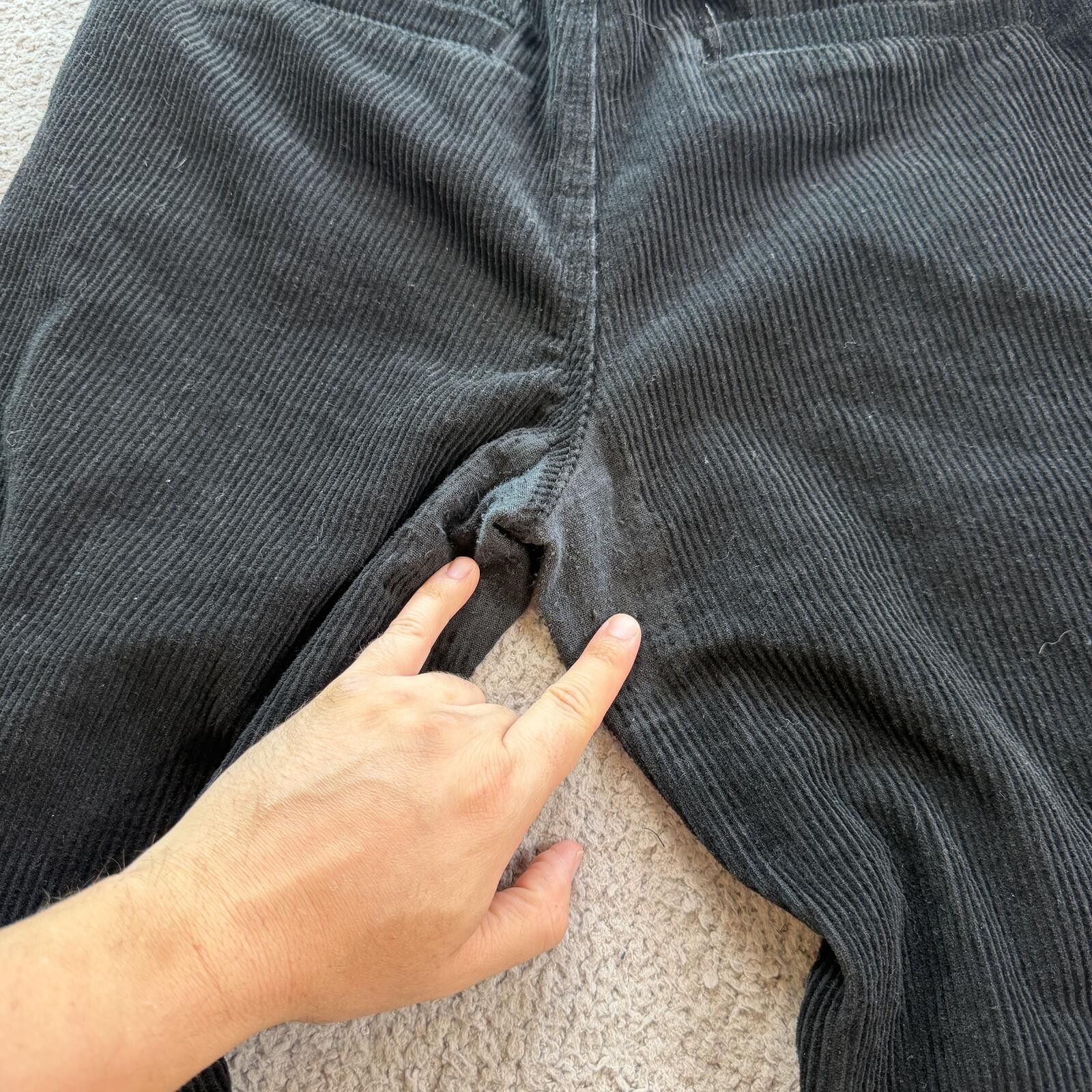 Empyre Y2K Empyre Black Corduroy Baggy Skate Pants Wide Leg M Size US 32 / EU 48 - 9 Thumbnail