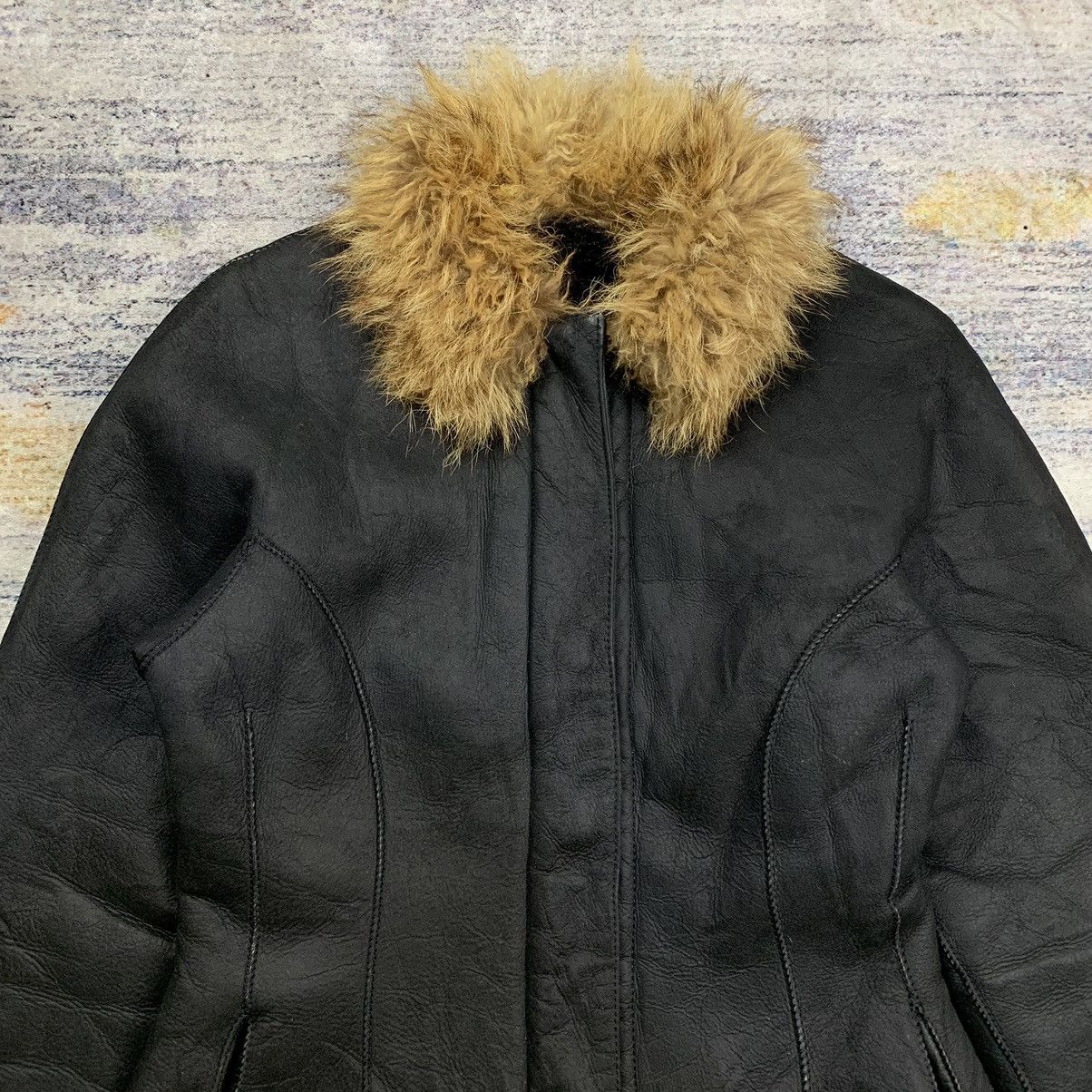 Jean Paul Gaultier Vintage jean paul gaultier fur suede leather jacket Size M / US 6-8 / IT 42-44 - 3 Thumbnail