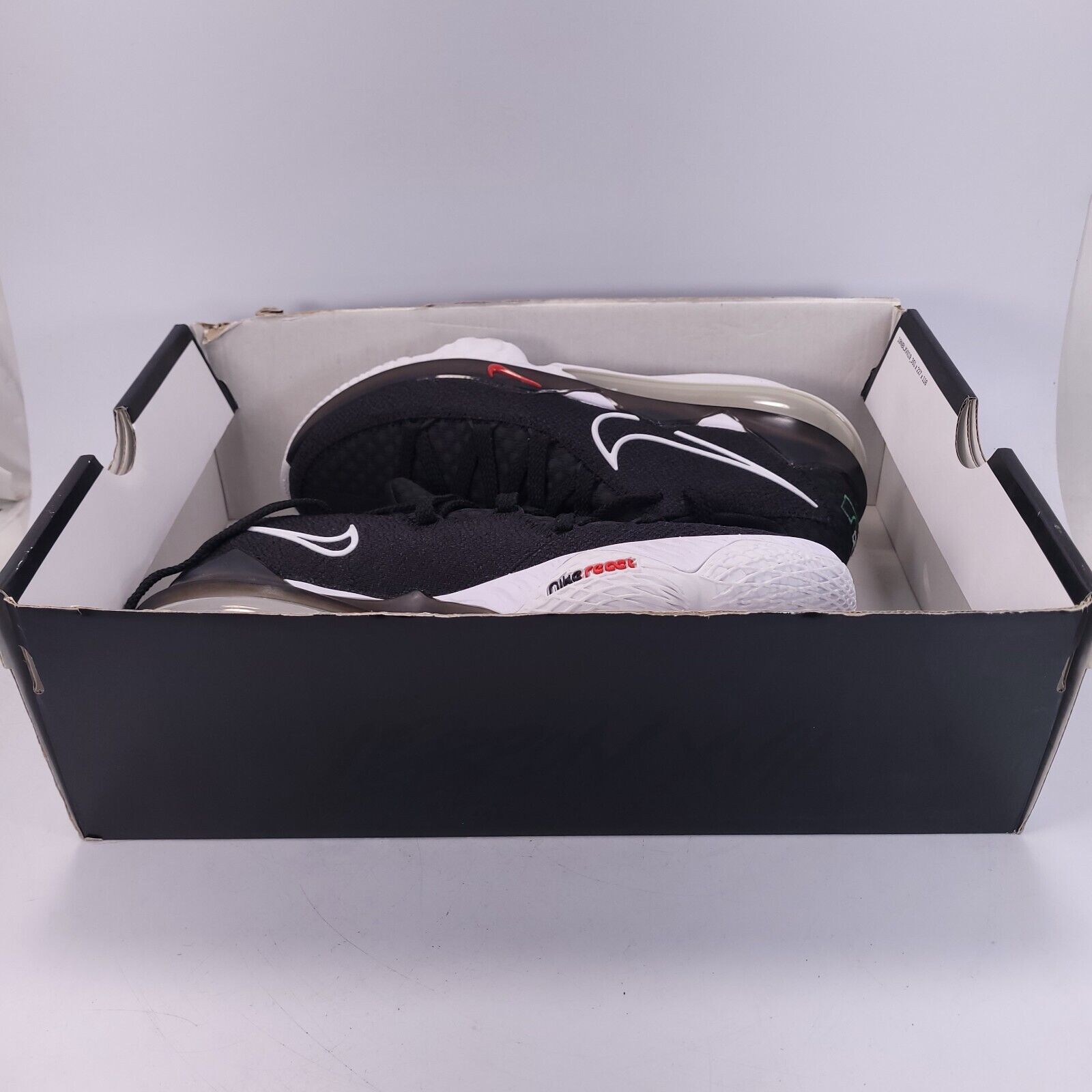 Nike Nike LeBron XVII Shoe Mens Size 8 CD5007-002 Black White Size US 8 / EU 41 - 10 Thumbnail