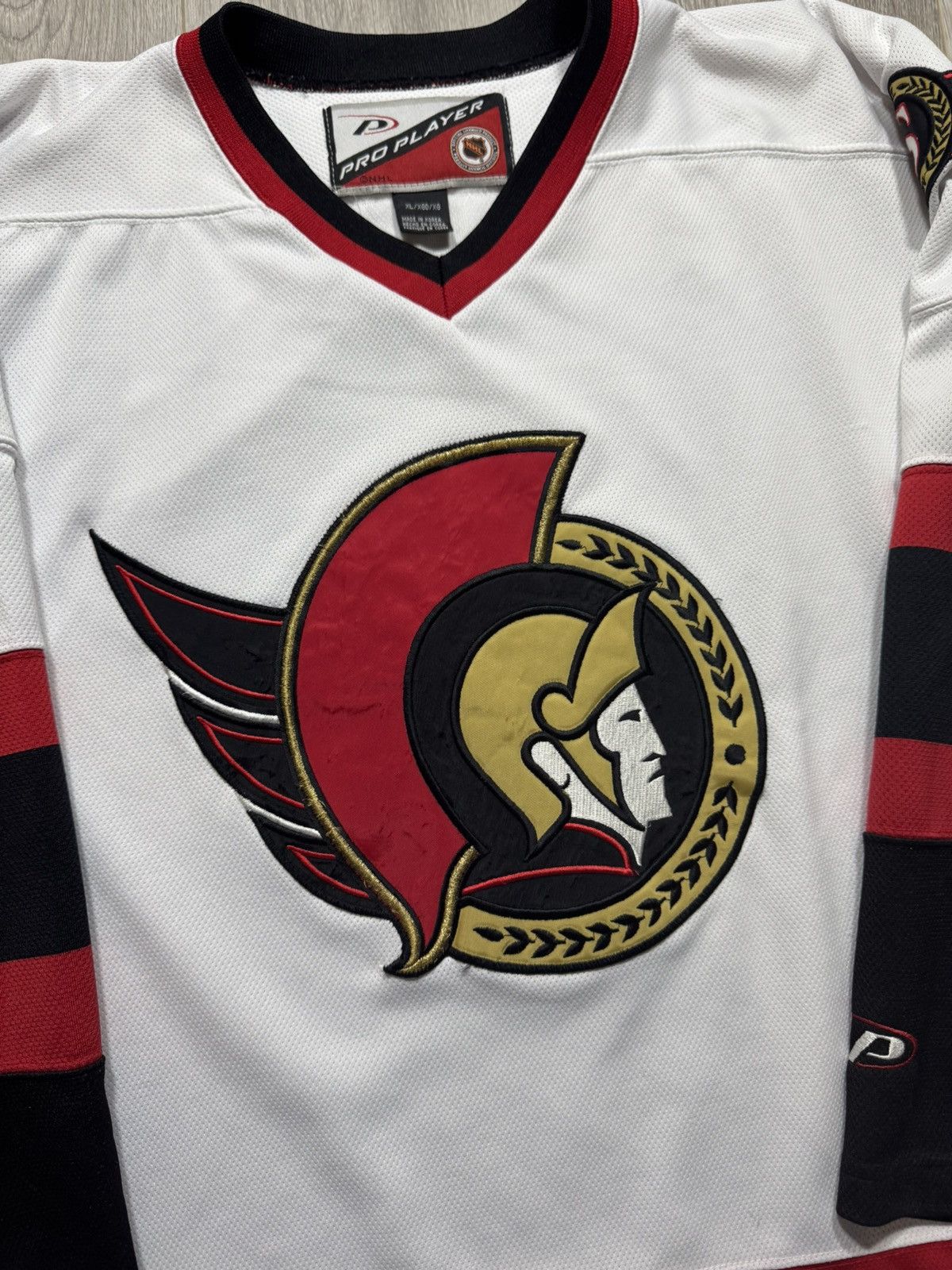 Pro Player Vintage Ottawa Senators Jersey Mens XL White Pro Player Size US XL / EU 56 / 4 - 3 Thumbnail