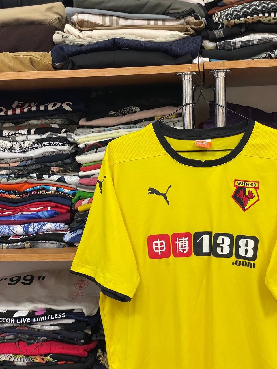 Puma Puma Watford 2012/2013 Home Kit Soccer Jersey Size US XL / EU 56 / 4 - 4 Thumbnail
