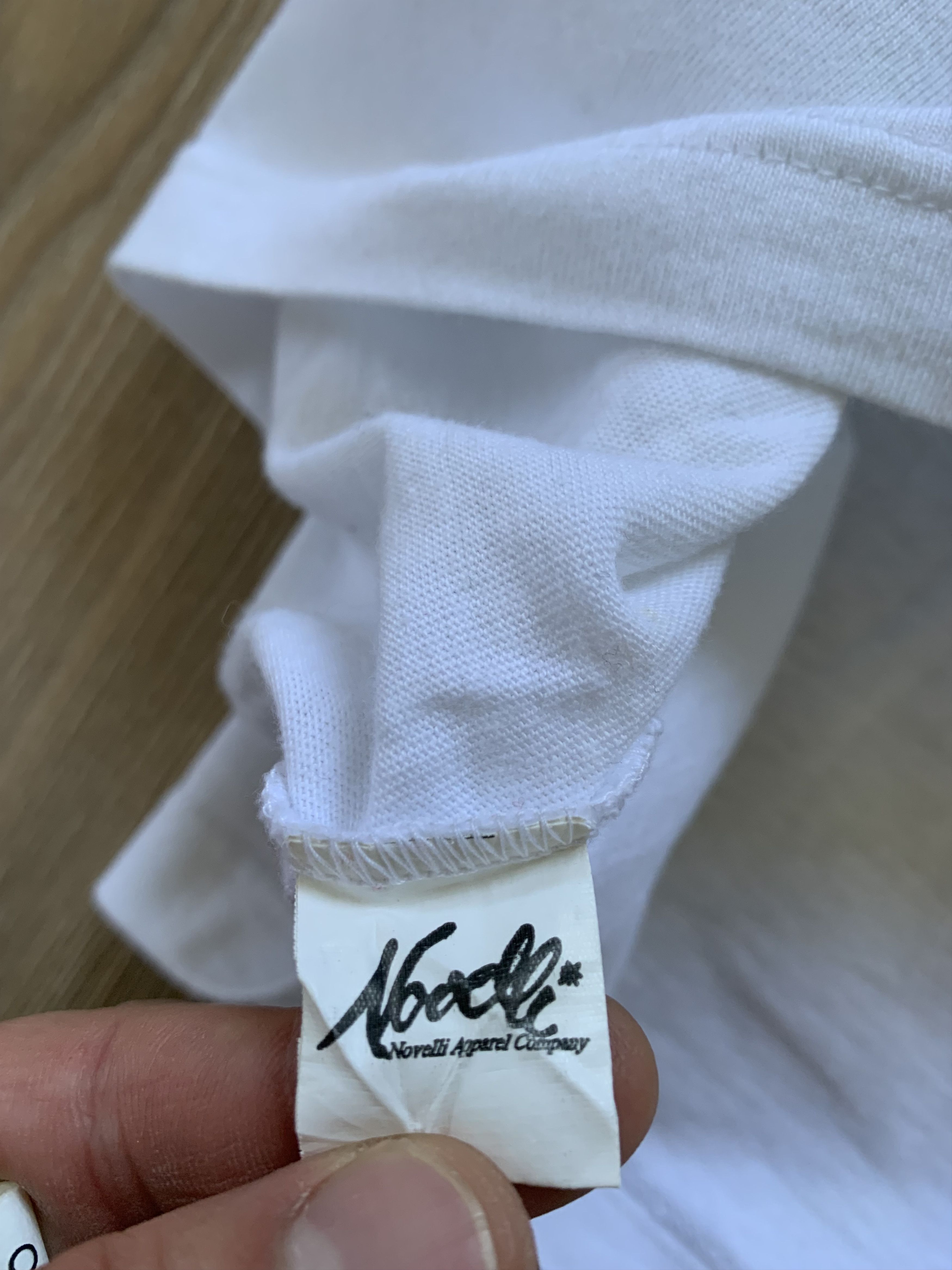 Other Pacific White Cotton Printed T Shirt Size US L / EU 52-54 / 3 - 9 Thumbnail