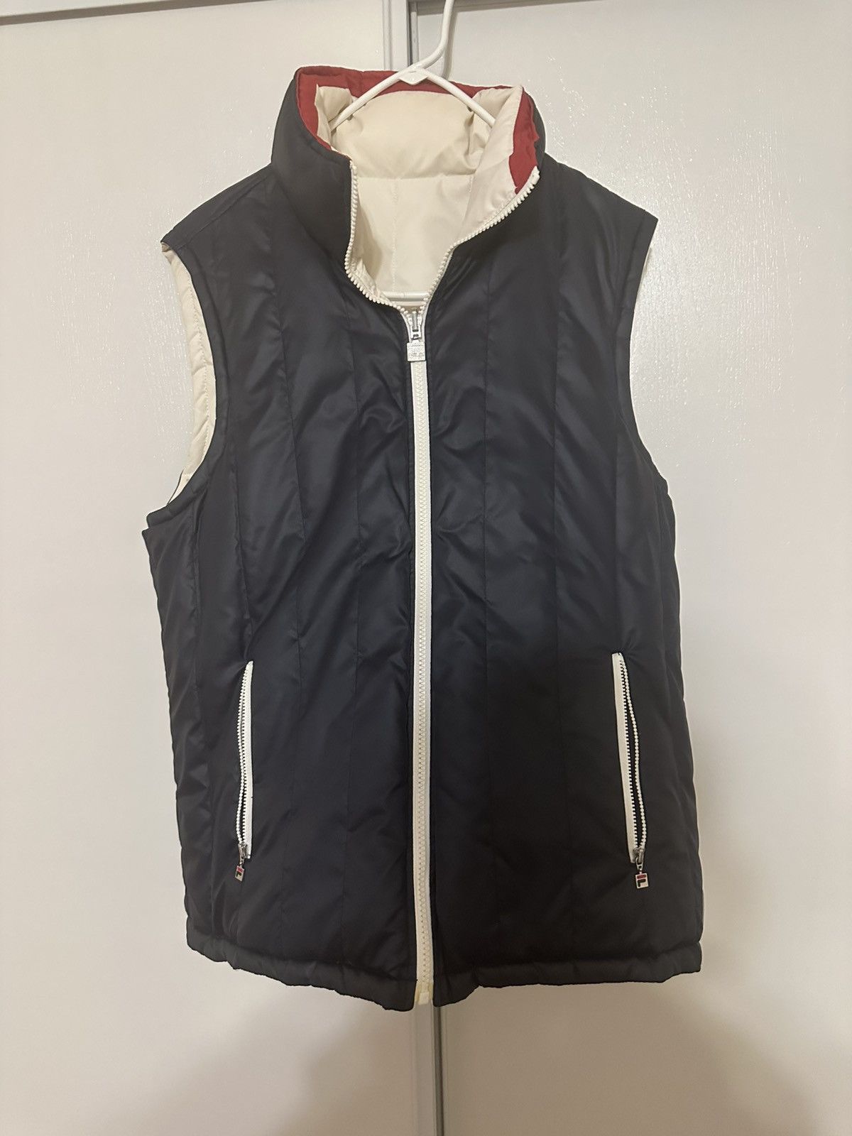 Fila Fila reversible white and blue vest size L Size US L / EU 52-54 / 3 - 3 Thumbnail