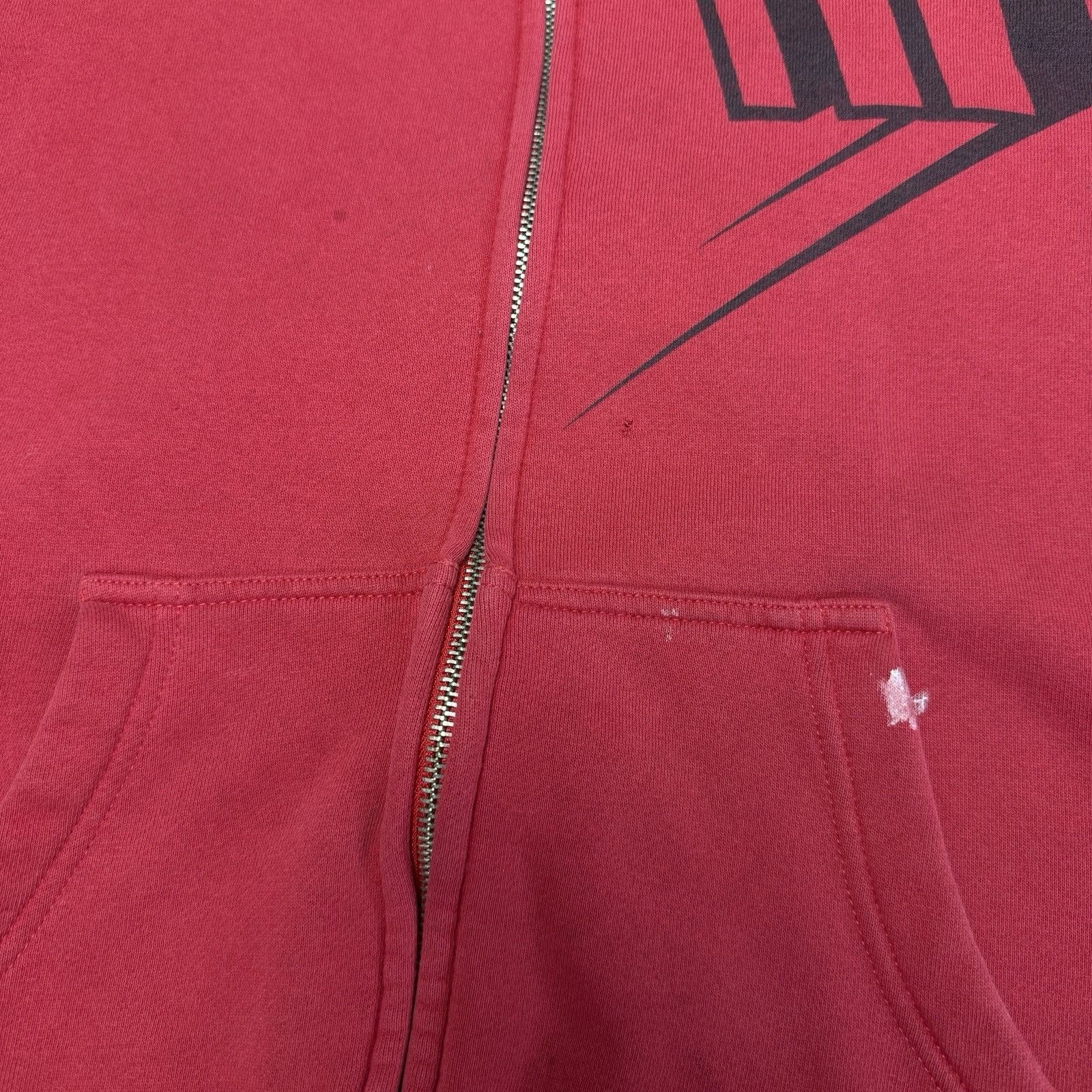 Vintage Vintage Thor Racing Hoodie Sweatshirt Mens XL Red Full Zip Y Size US XL / EU 56 / 4 - 4 Thumbnail
