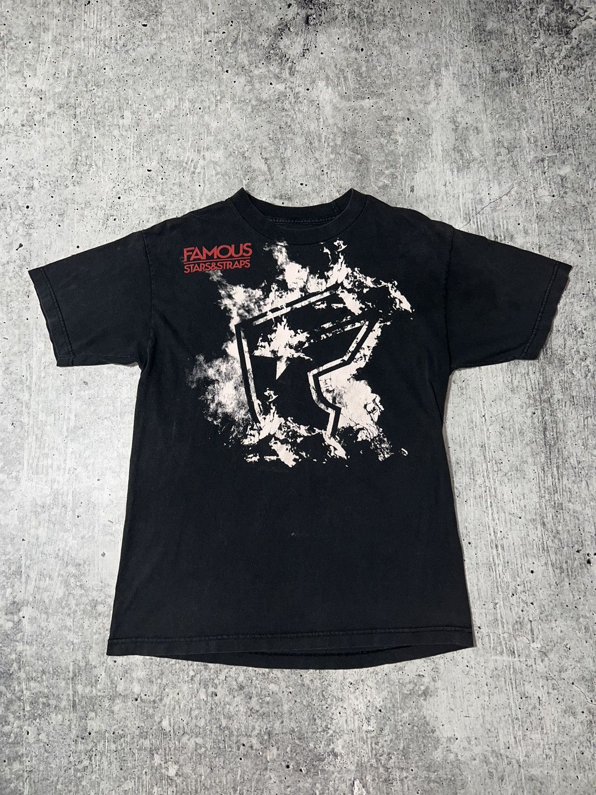 Other Vintage Y2K Faded Famous Stars & Straps Graphic Tee Size US M / EU 48-50 / 2 - 1 Thumbnail