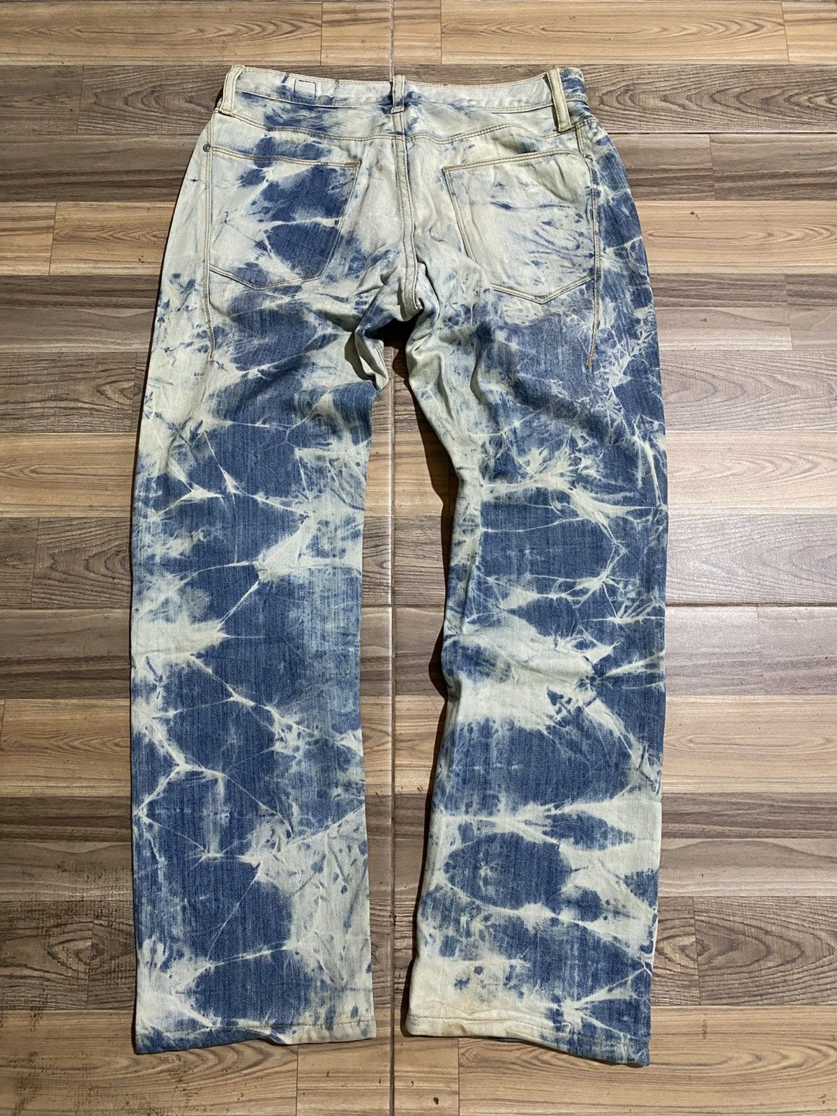 Japanese Brand × Vintage SEMANTIC DESIGN BLEACHED JEANS Size US 29 - 8 Thumbnail