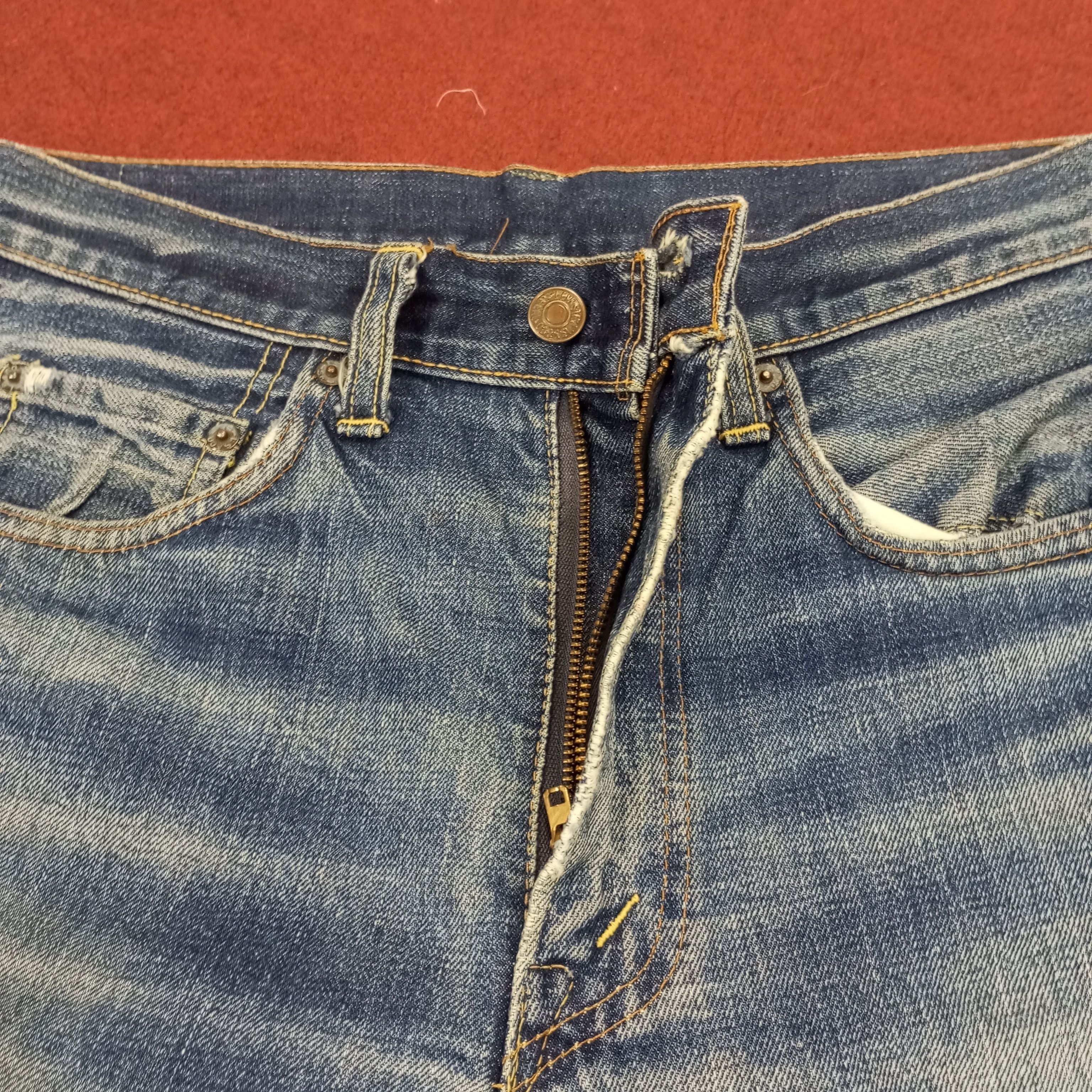 Levi's × Vintage Levis Distressed Jeans Streetwear Style Size US 29 - 12 Thumbnail