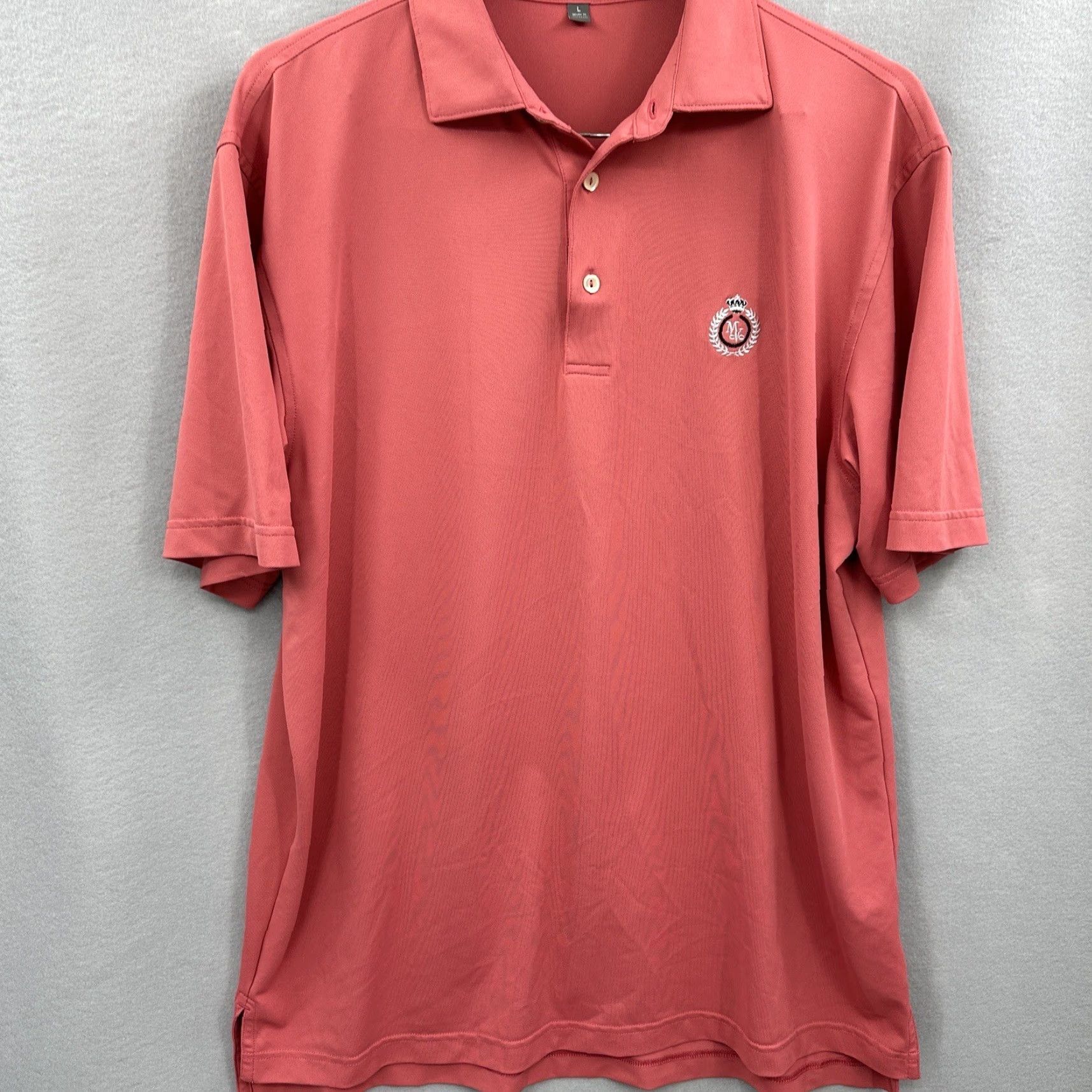 Peter Millar Peter Millar Polo Shirt Mens Large Pink Summer Comfort Golf Dad Mission Viejo CC Size US L / EU 52-54 / 3 - 4 Thumbnail