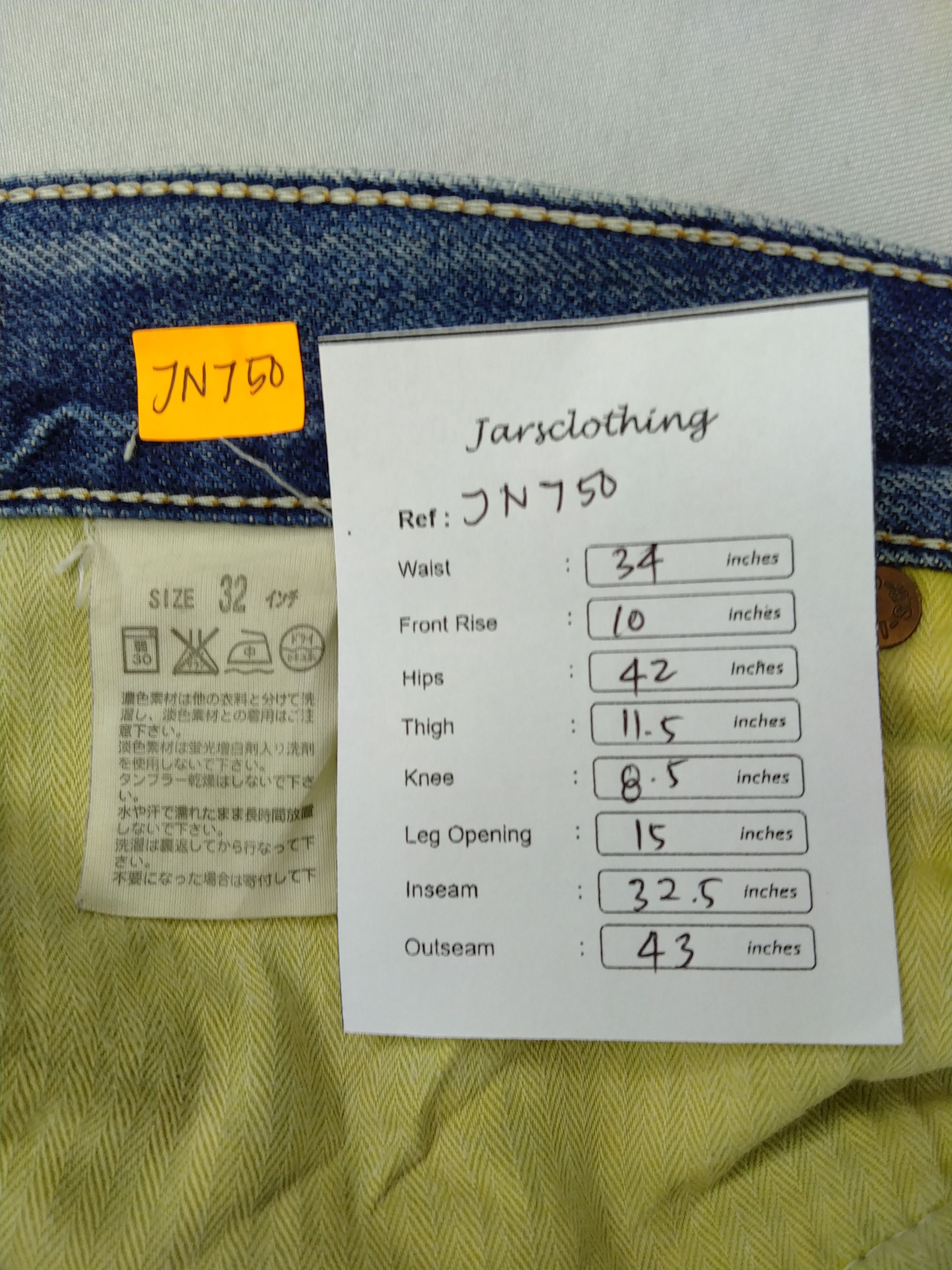 Levi's Distressed Vintage Levi's 502 Denim 34 x 32.5 -JN750 Size US 34 / EU 50 - 7 Thumbnail