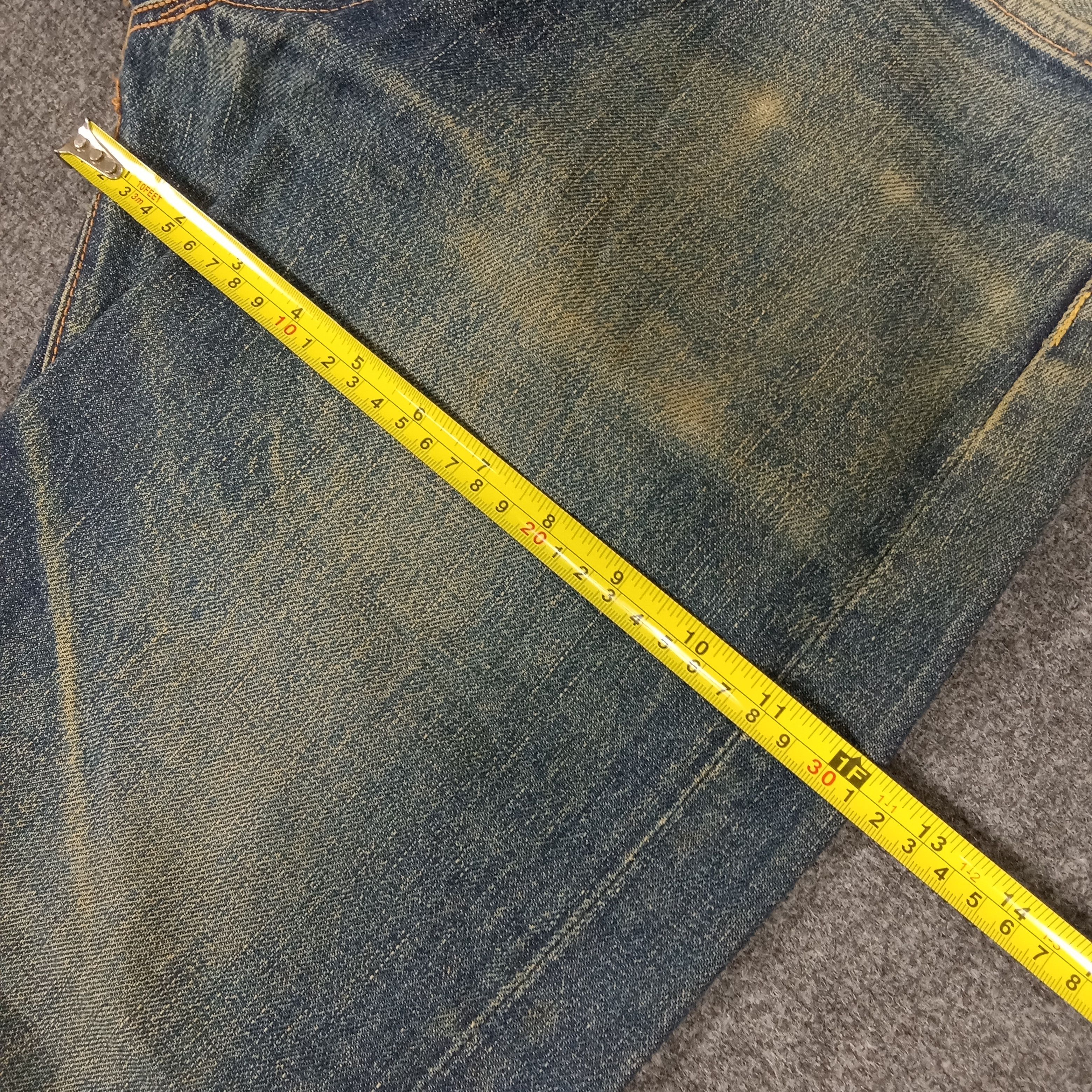 Japanese Brand × Vintage Evis Japanese Brand Daicock Custom Art Denim Jeans Size US 29 - 14 Thumbnail