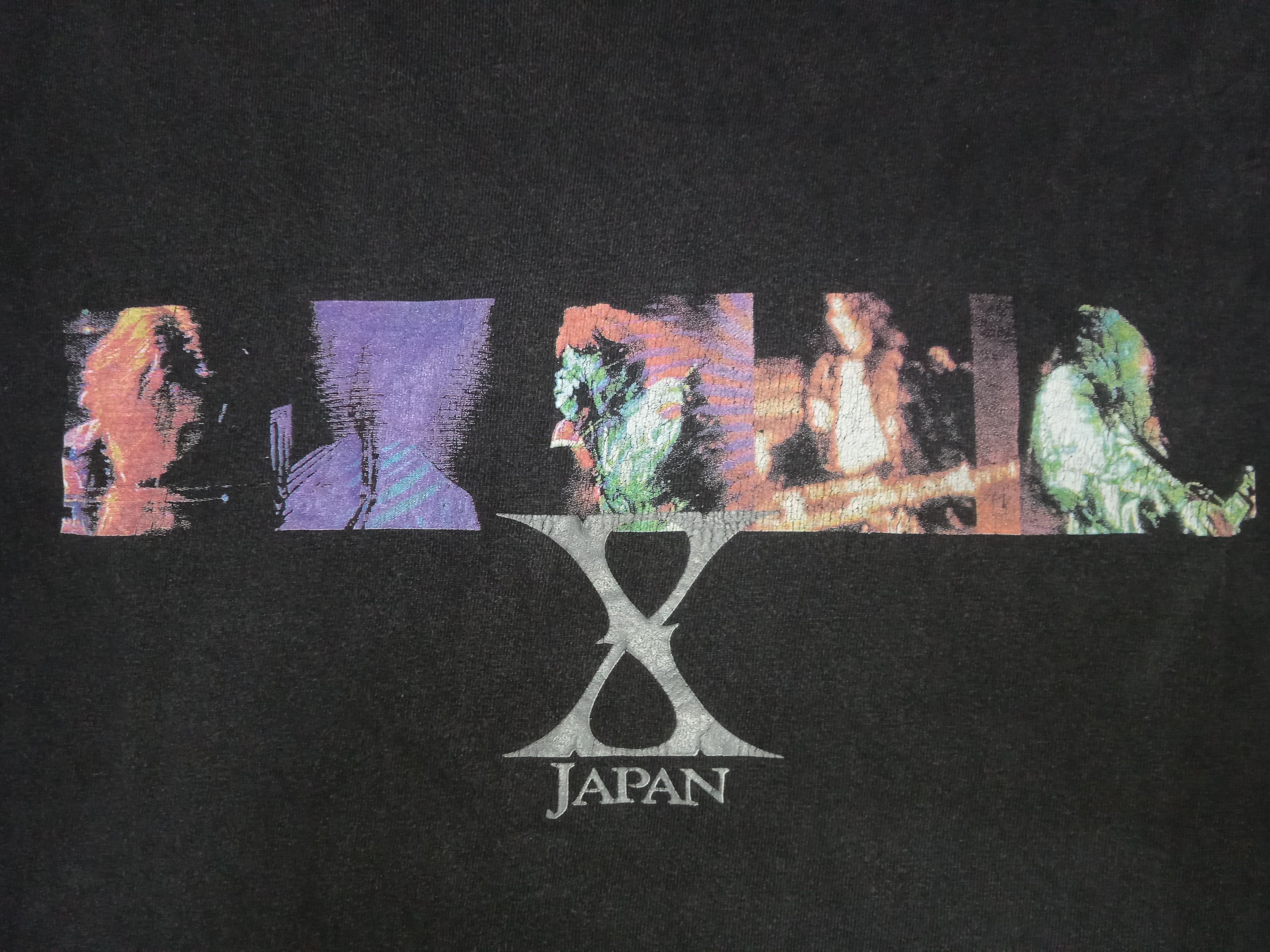 Vintage Vintage 90s X Japan The Last Live 1997 Shirt Distressed Size US L / EU 52-54 / 3 - 4 Thumbnail