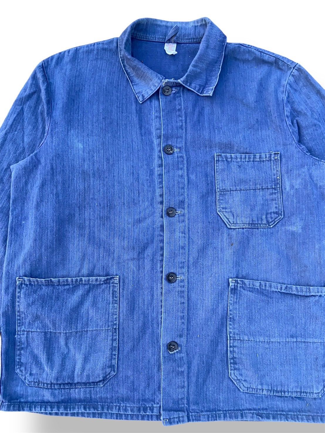Other Vintage 1970's German Workwear Jacket 🇩🇪 Size US M / EU 48-50 / 2 - 7 Thumbnail