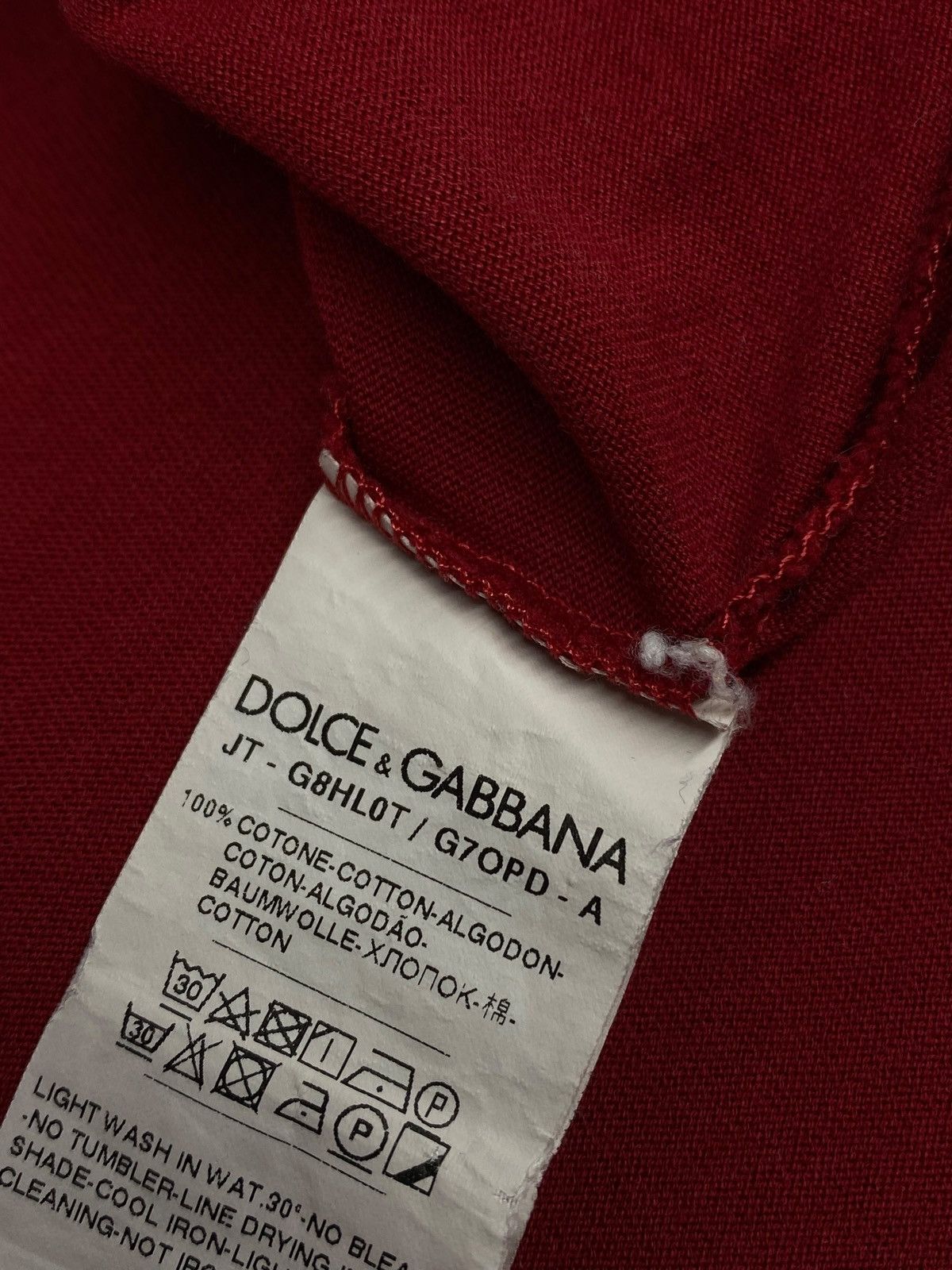 Dolce & Gabbana 🔥 D&G DOLCE&GABBANA MILANO CLASSIC T-SHIRT MEN’S Size US M / EU 48-50 / 2 - 11 Thumbnail