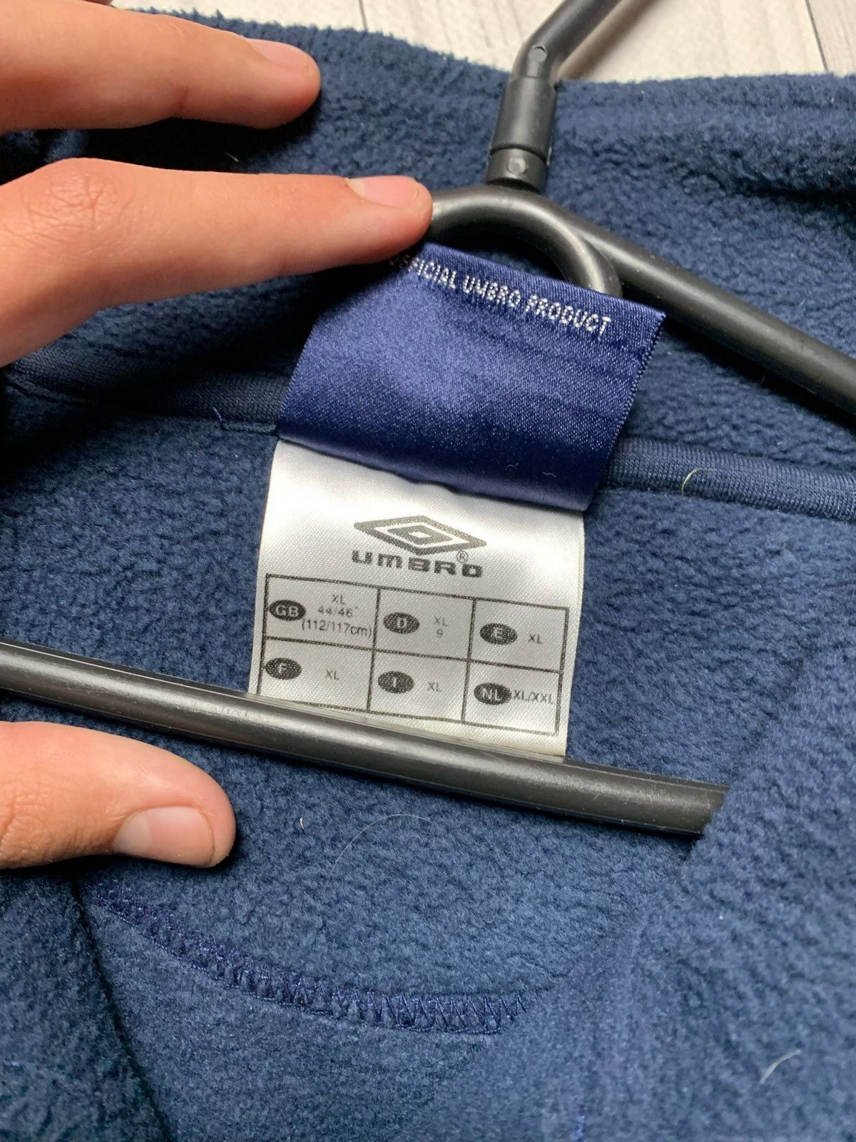 Umbro × Vintage Vintage Umbro fleece sweatshirt zip 1/3 jacket size XL logo Size US XL / EU 56 / 4 - 8 Thumbnail