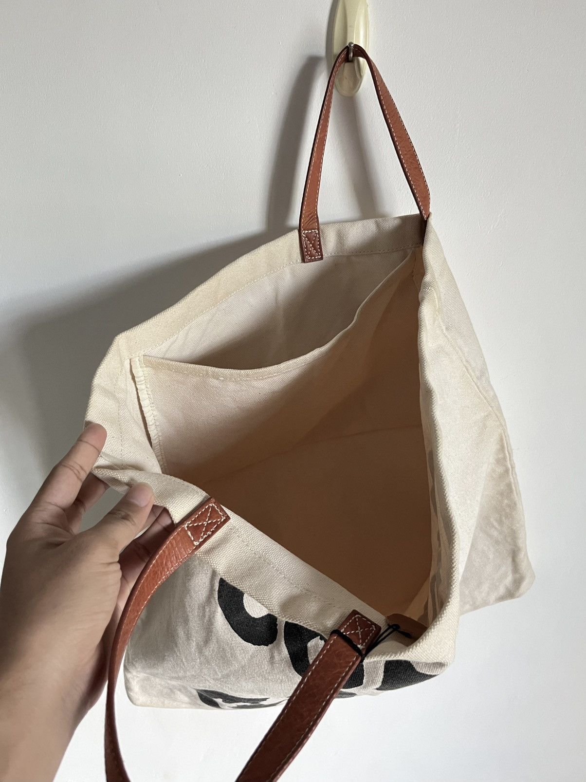 Comme des Garcons × Japanese Brand Vintage Comme Des Garcons Asymmetric Tote Bag Size ONE SIZE - 6 Thumbnail