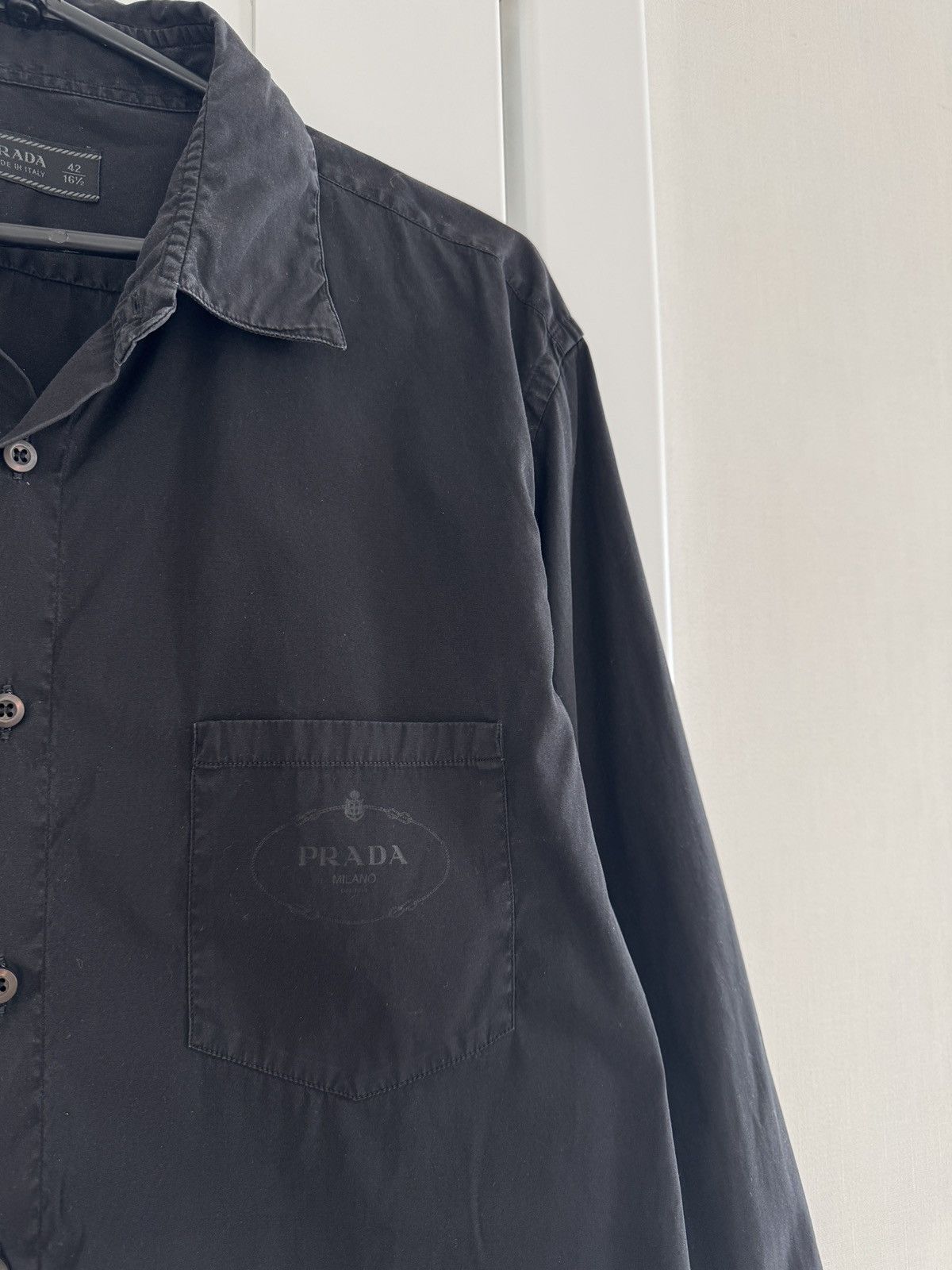 Prada Prada Shirt Mini Logo Size US L / EU 52-54 / 3 - 3 Thumbnail