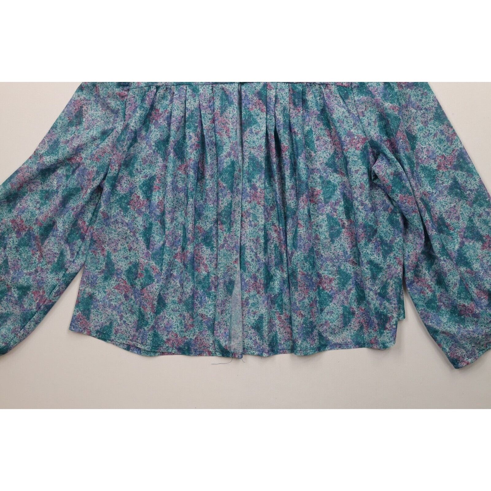Vintage Vintage 90s Streetwear Rainbow Fleck Geometric 2 Piece Dress Size XXL / US 16-18 / IT 52-54 - 15 Thumbnail