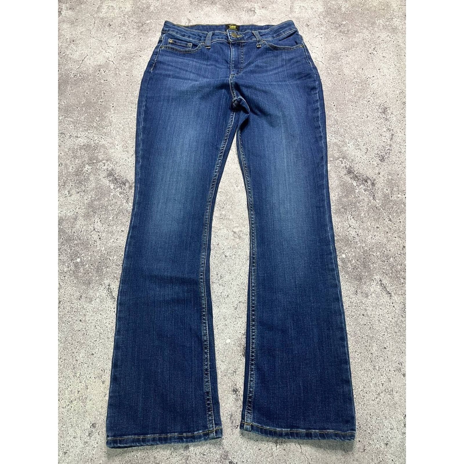 Lee Vintage Lee Flared Jeans Mid Wash Blue Size 31 Bootcut USA Size 31" - 1 Thumbnail
