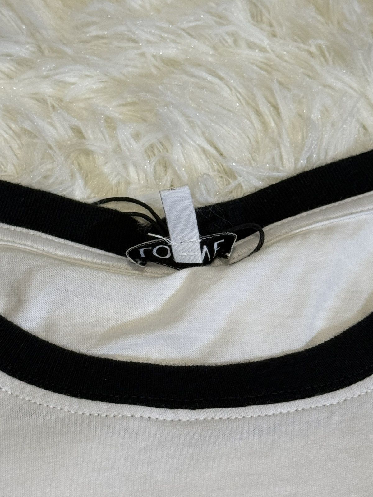 Loewe Loewe white crop top Size M / US 6-8 / IT 42-44 - 4 Thumbnail